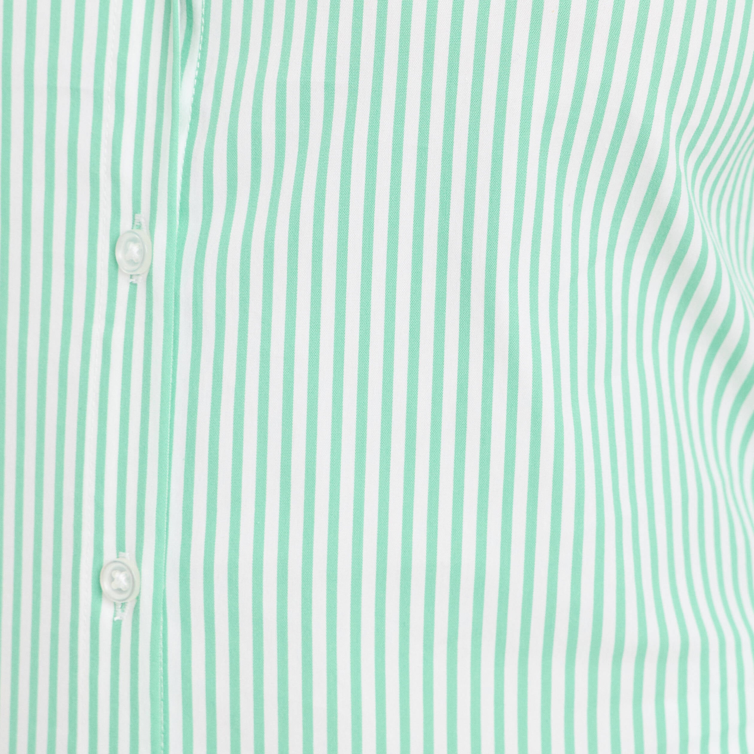 Chemise manches longues vert femme