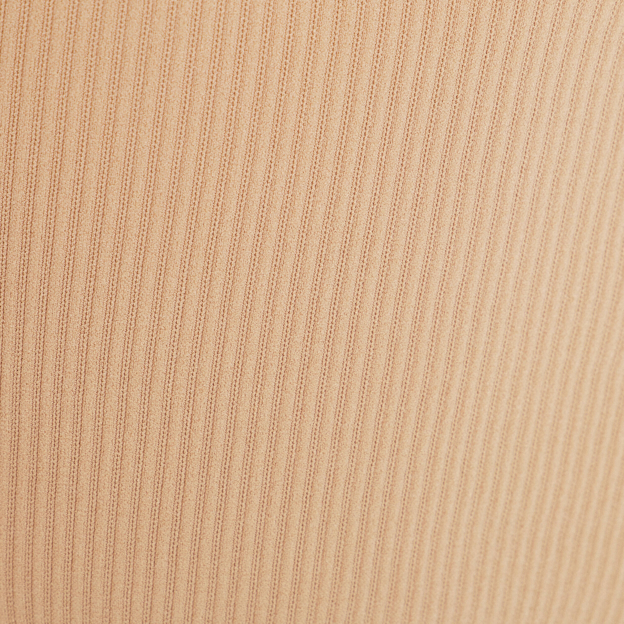 D&eacute;bardeur cropped c&ocirc;tel&eacute; beige femme