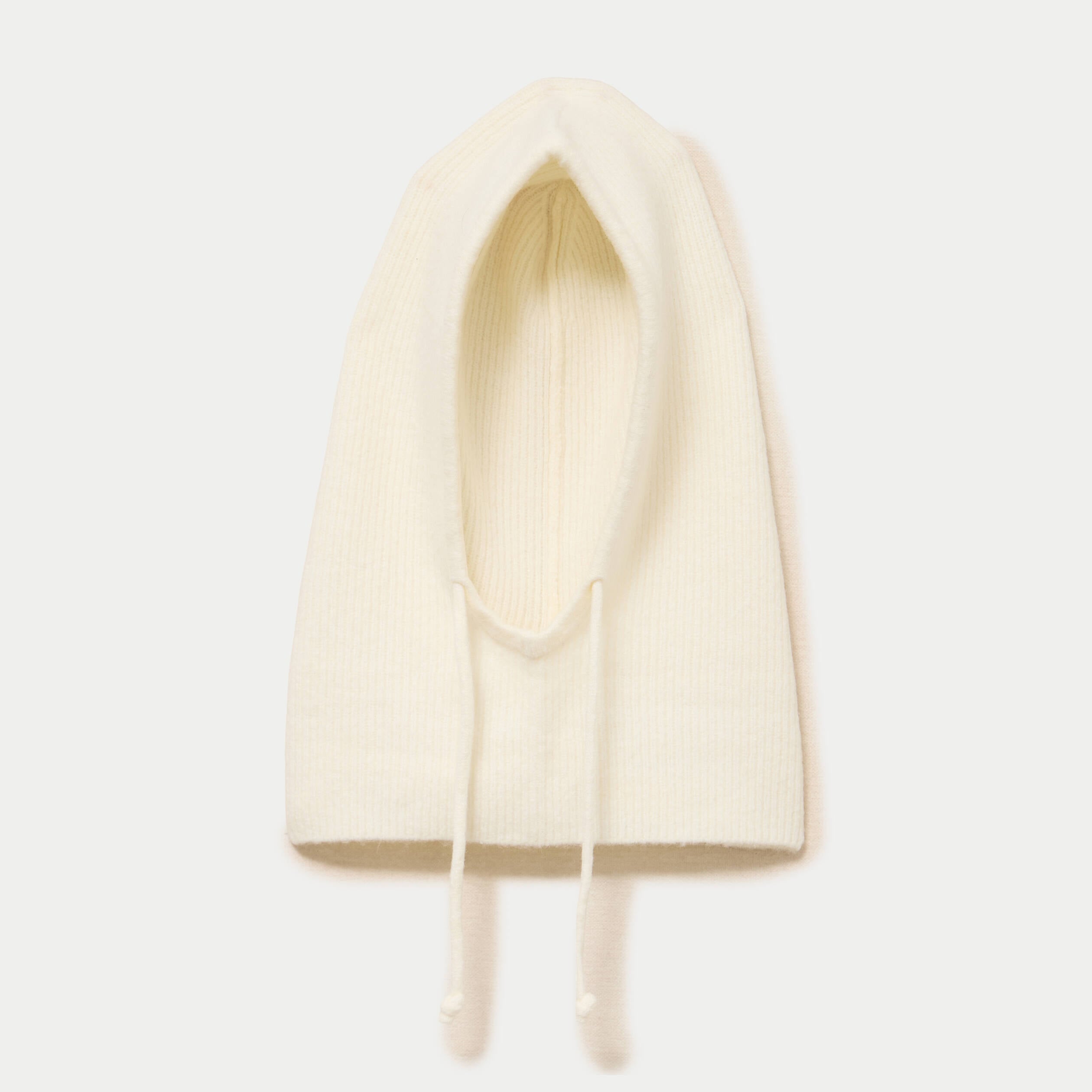 Cagoule ivoire femme
