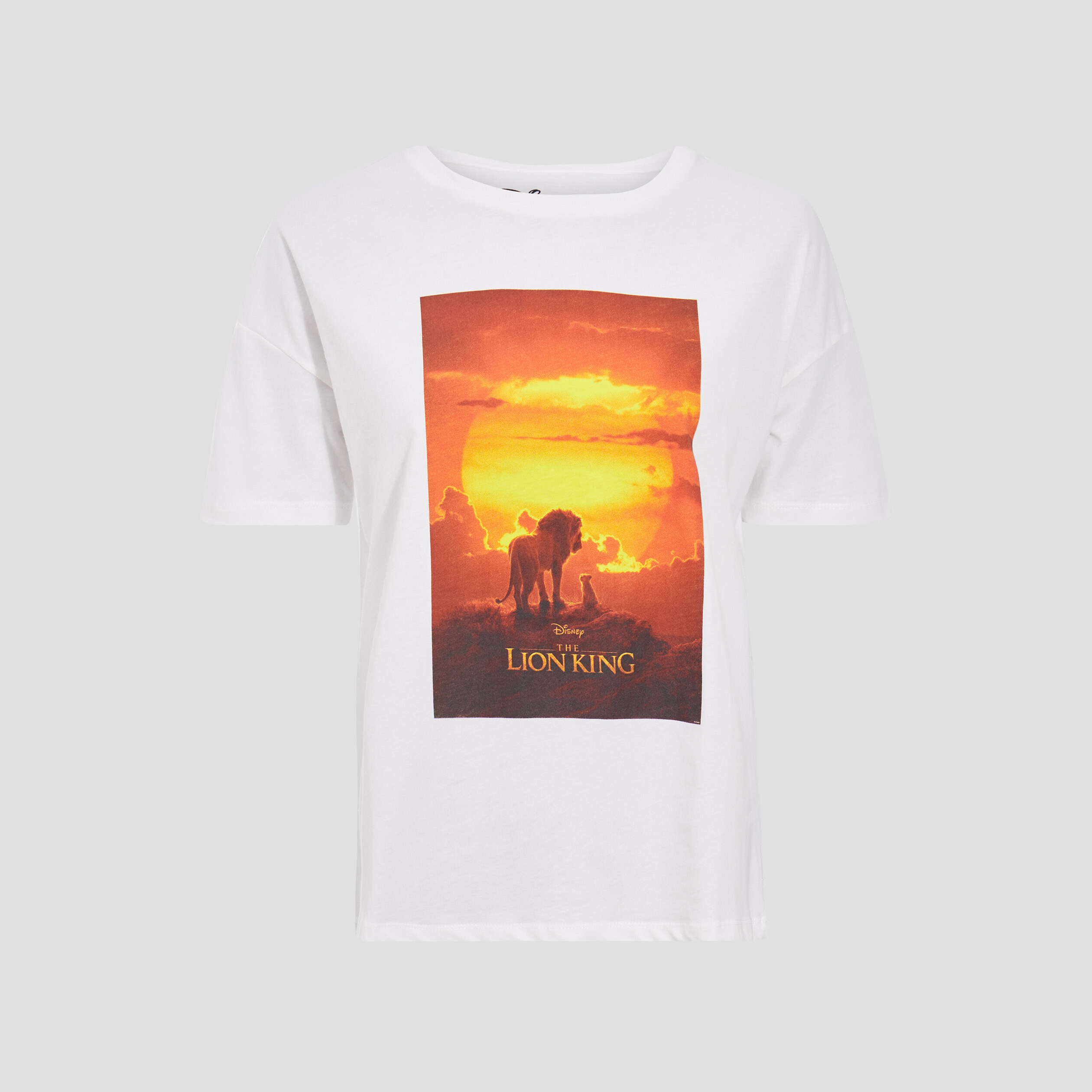T-shirt Unisexe Le Roi Lion – Personnages Groupés, Coton, Marque Gildan