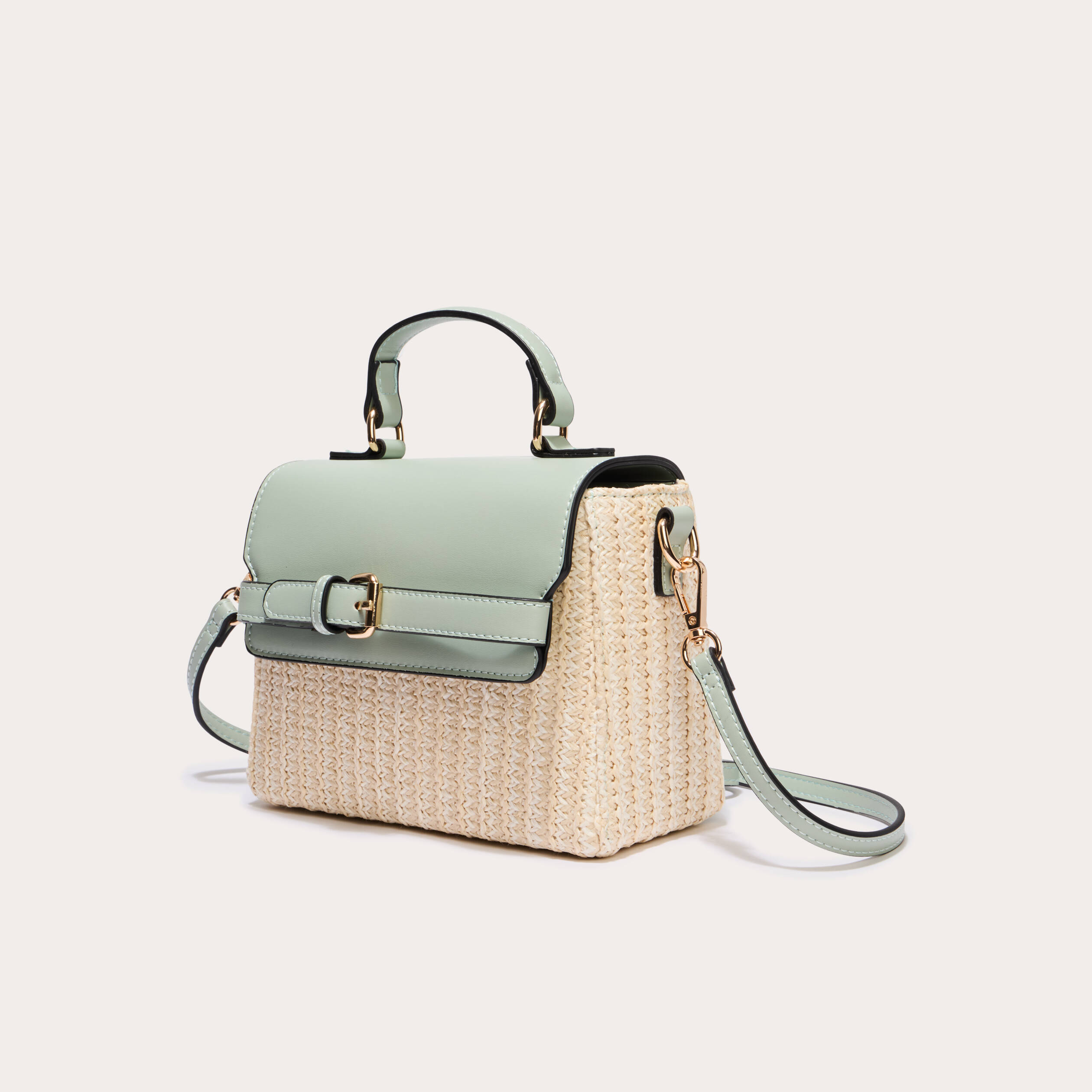 Sac vert pastel femme