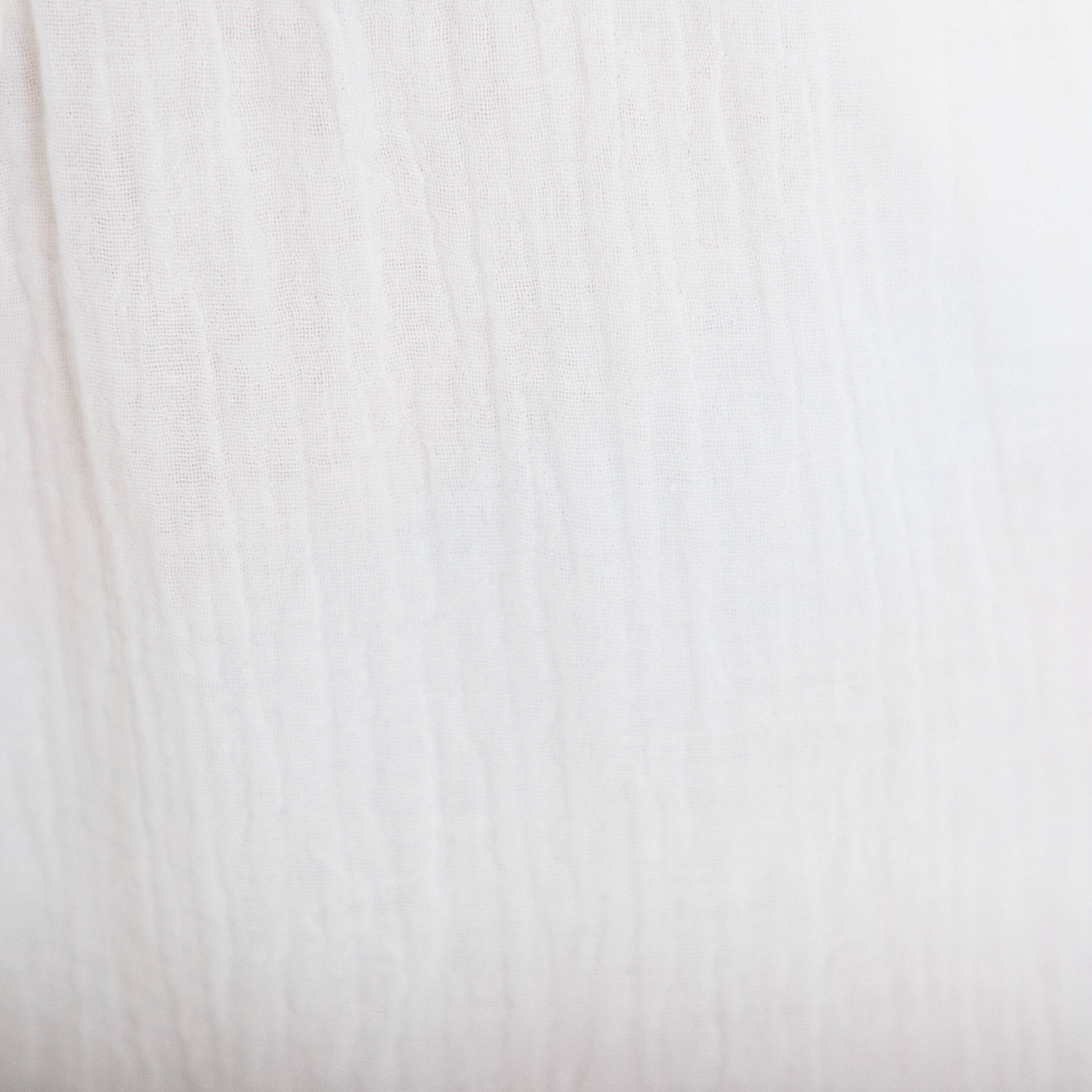 Short pliss&eacute; blanc femme