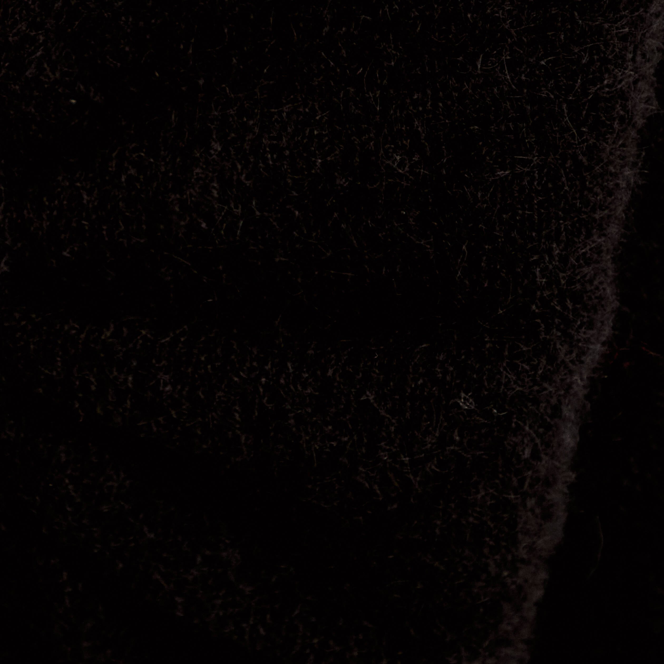 Pull col rond manches longues noir femme