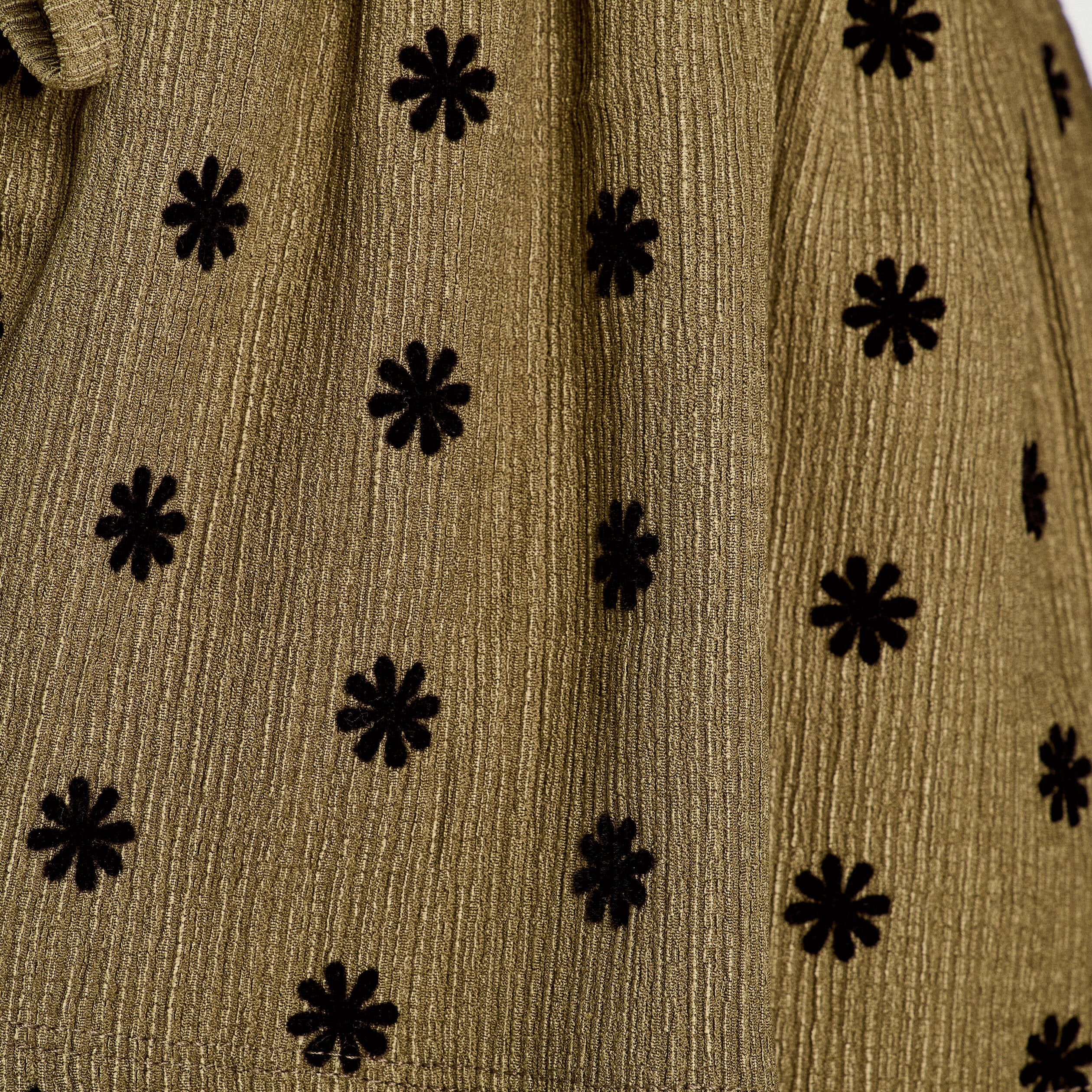 Blouse avec noeuds beige femme