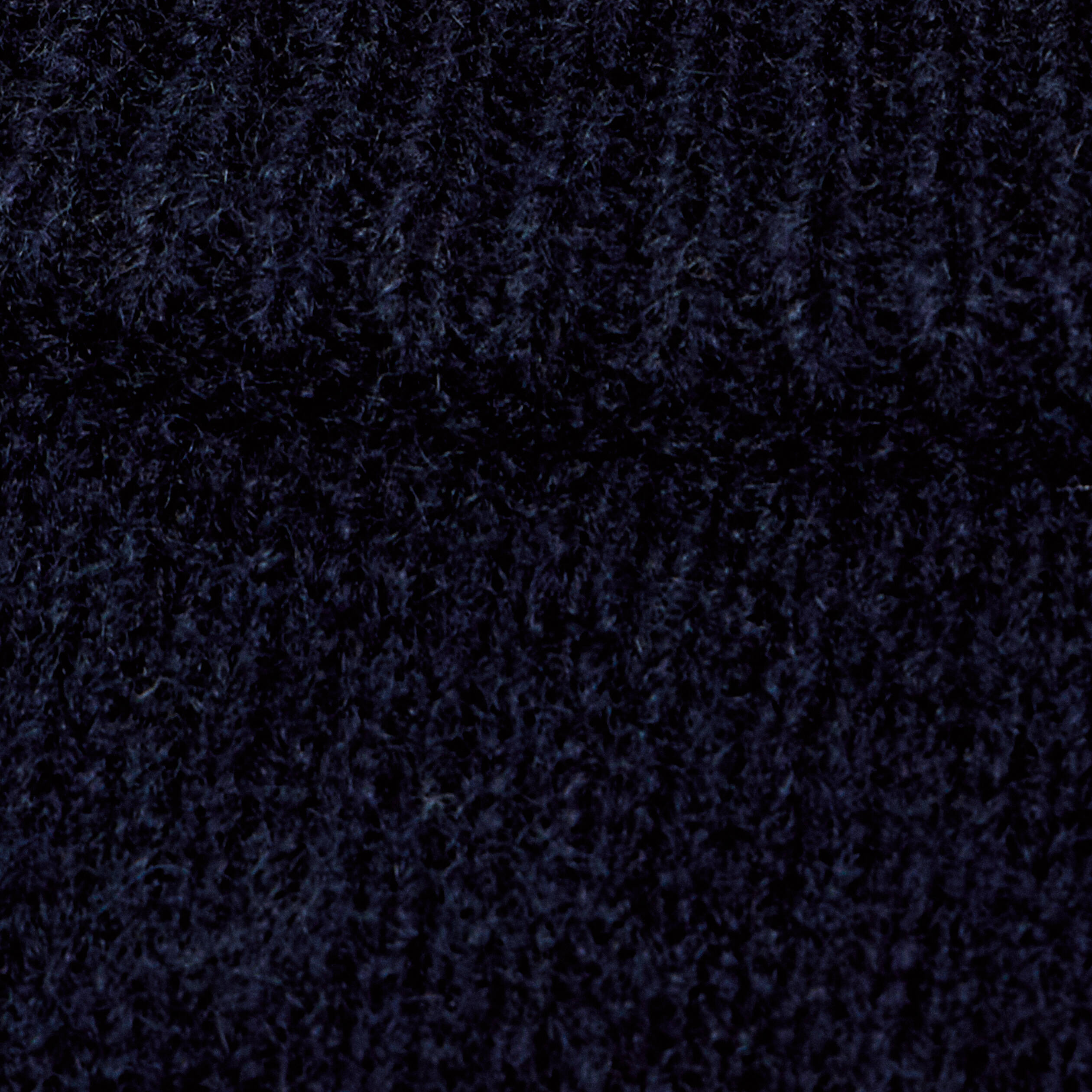 Pull col rond manches longues bleu marine femme