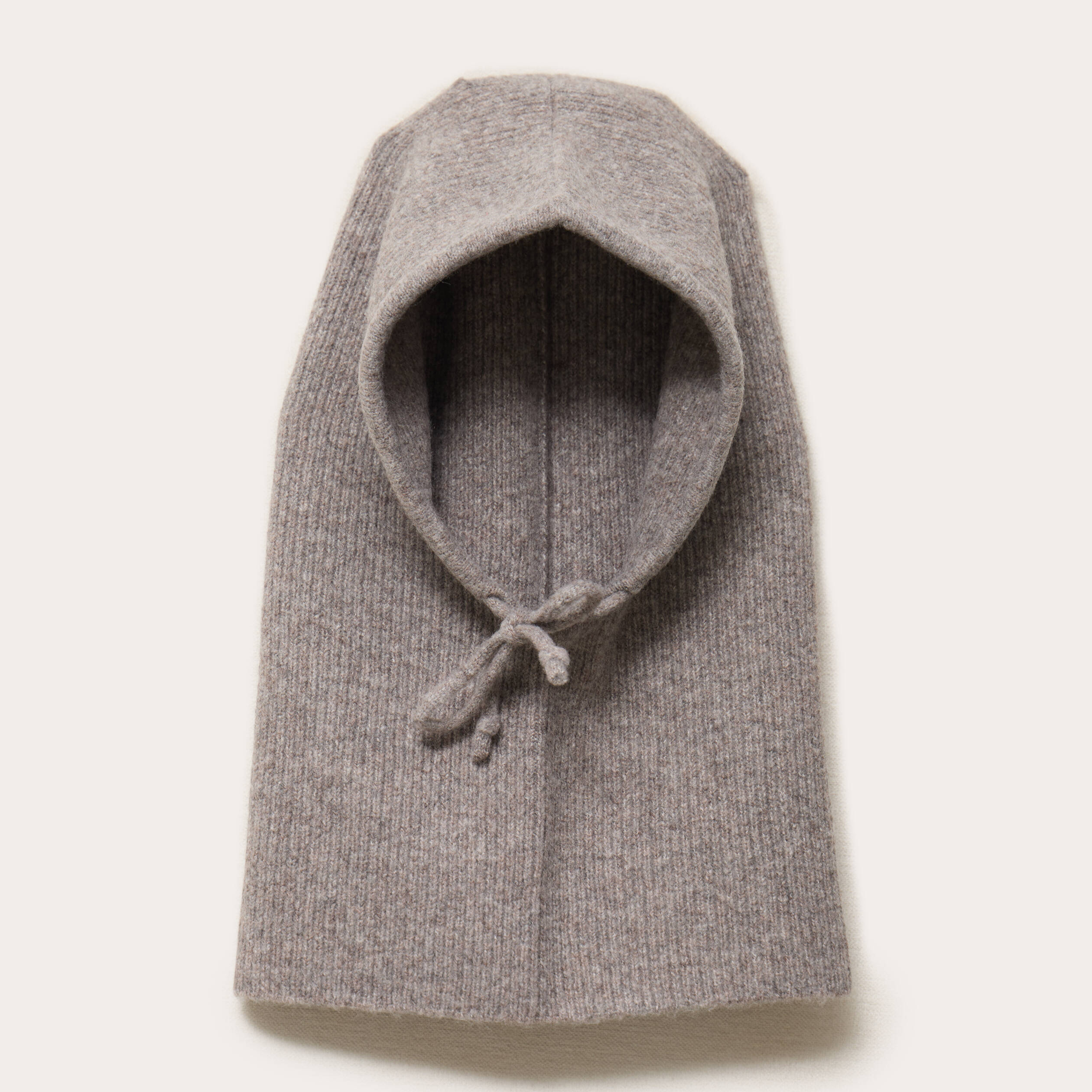 Cagoule beige femme