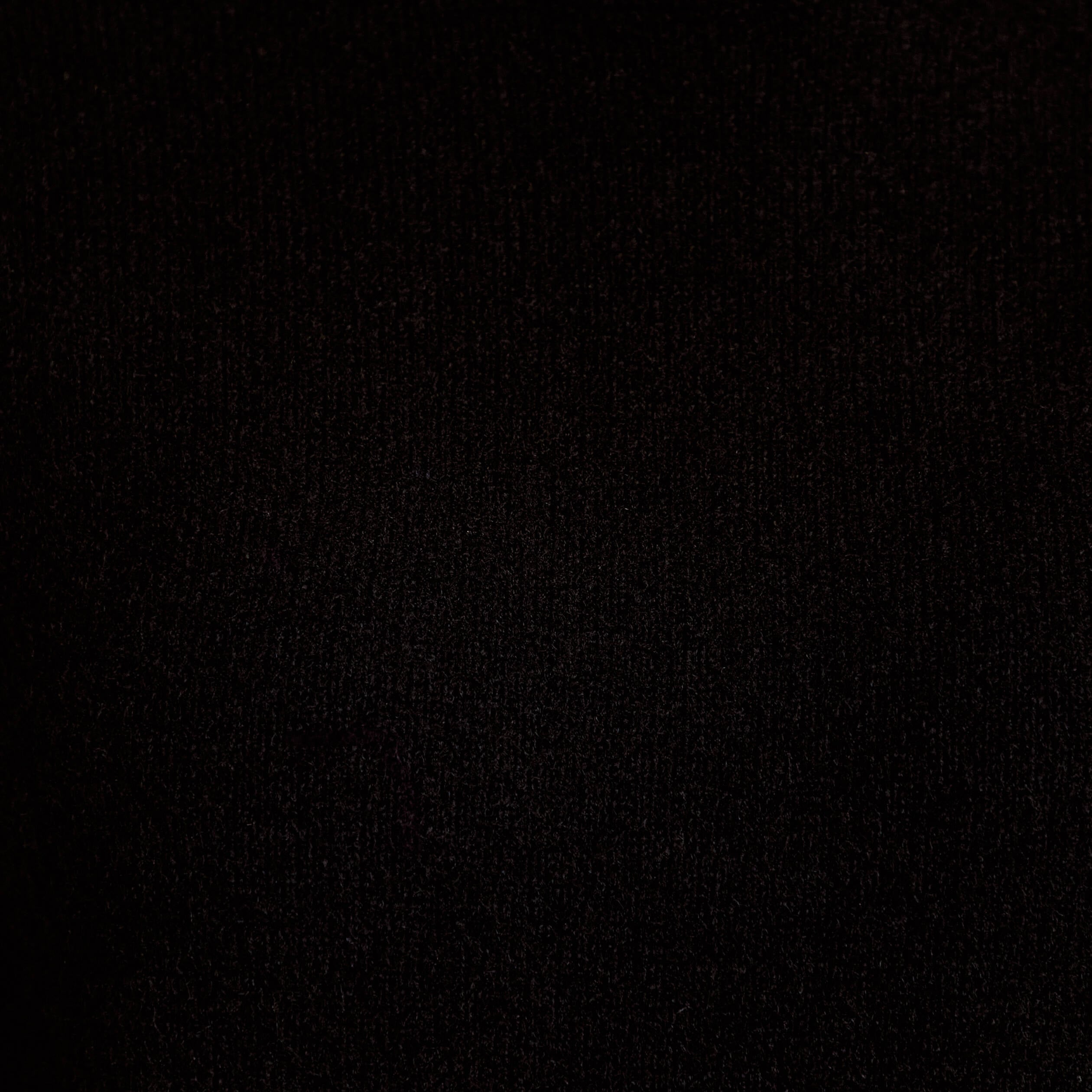 Robe pull droite manches longues noir femme