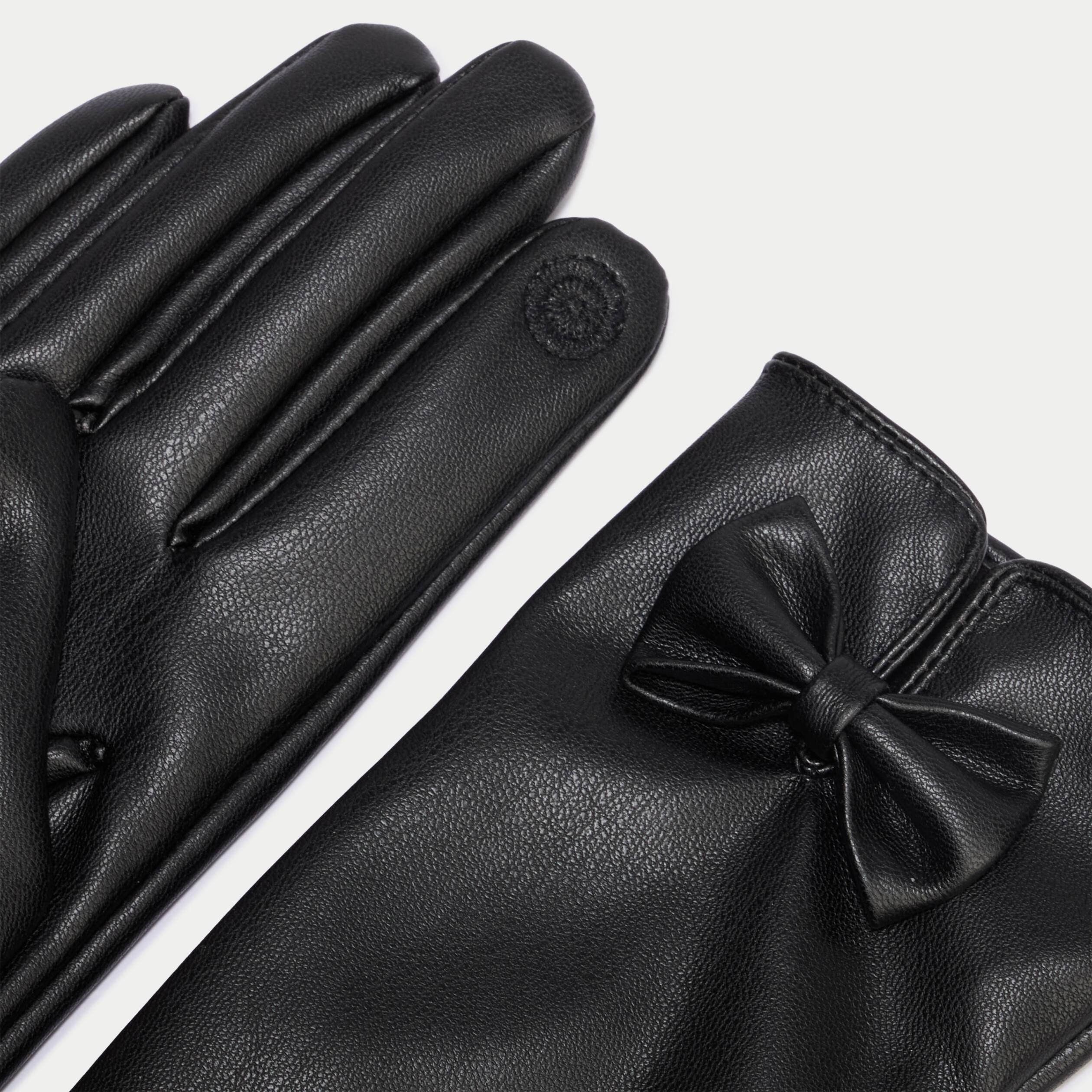 Gants noir femme