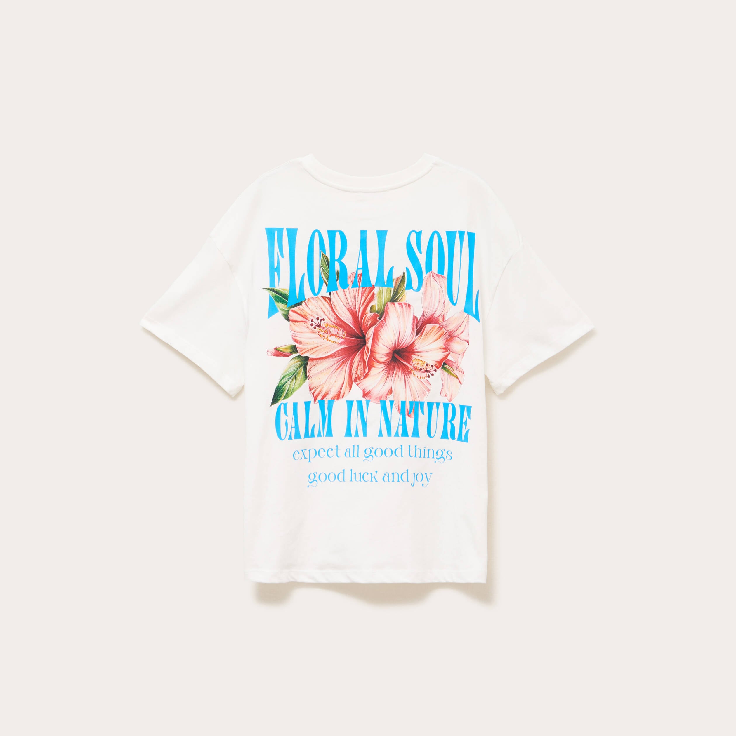 Top oversize manches courtes longues ecru femme