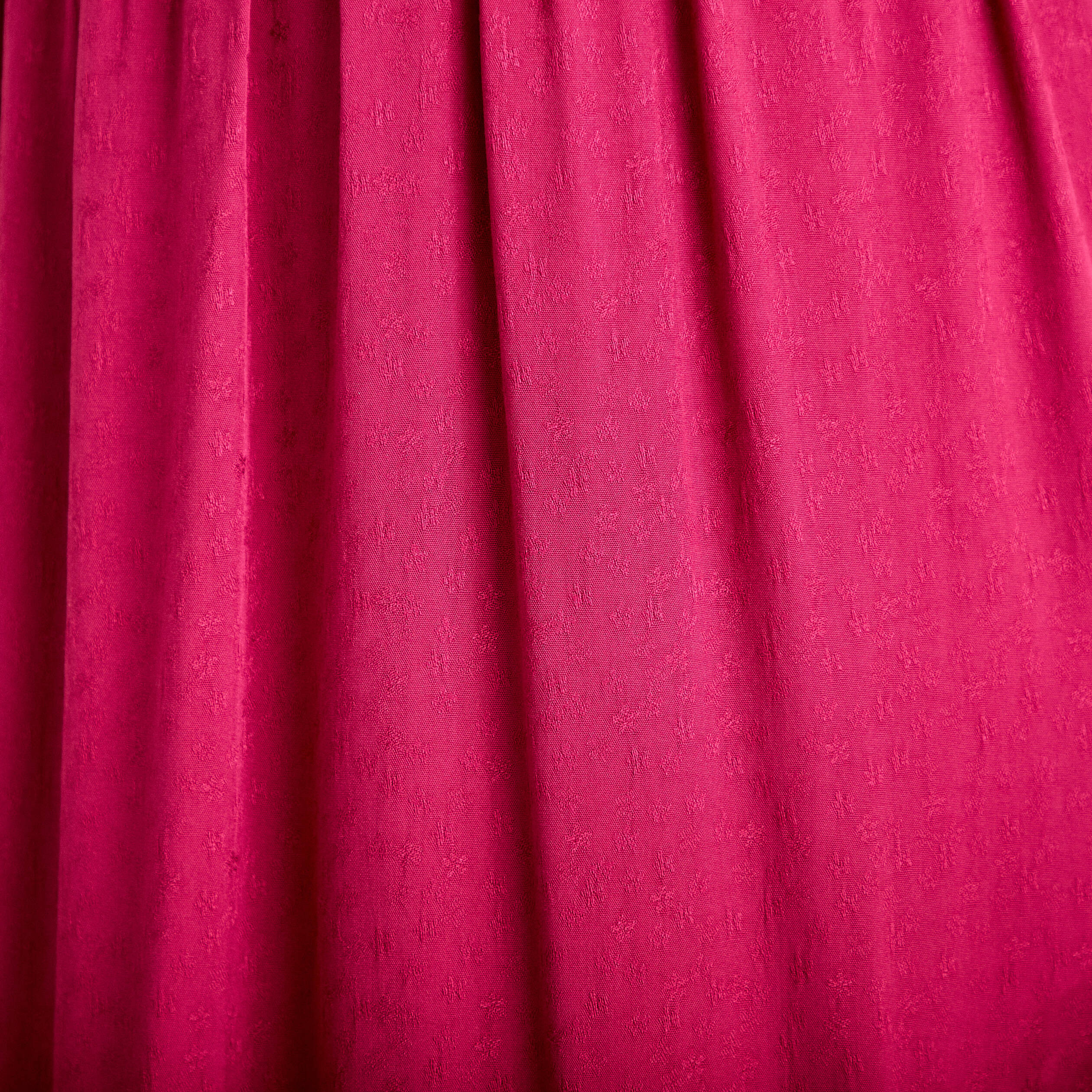 Robe longue &eacute;vas&eacute;e col v manches courtes rouge femme