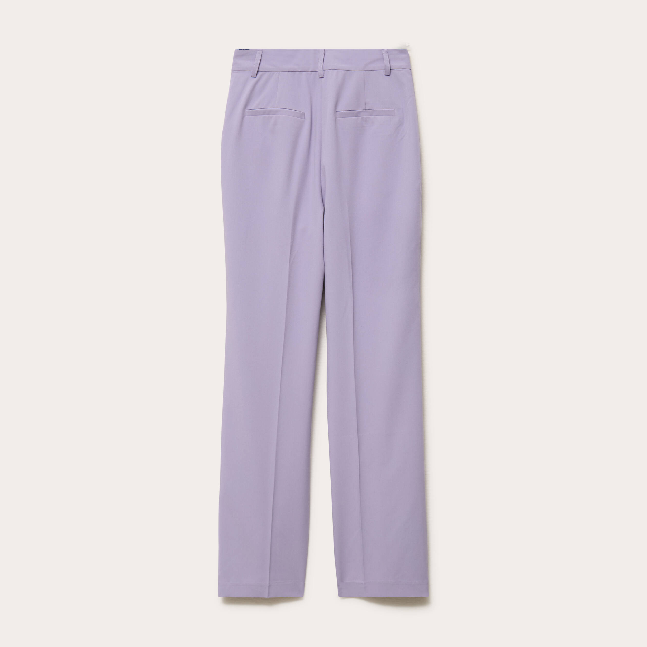 Pantalon large &agrave; pinces parme femme