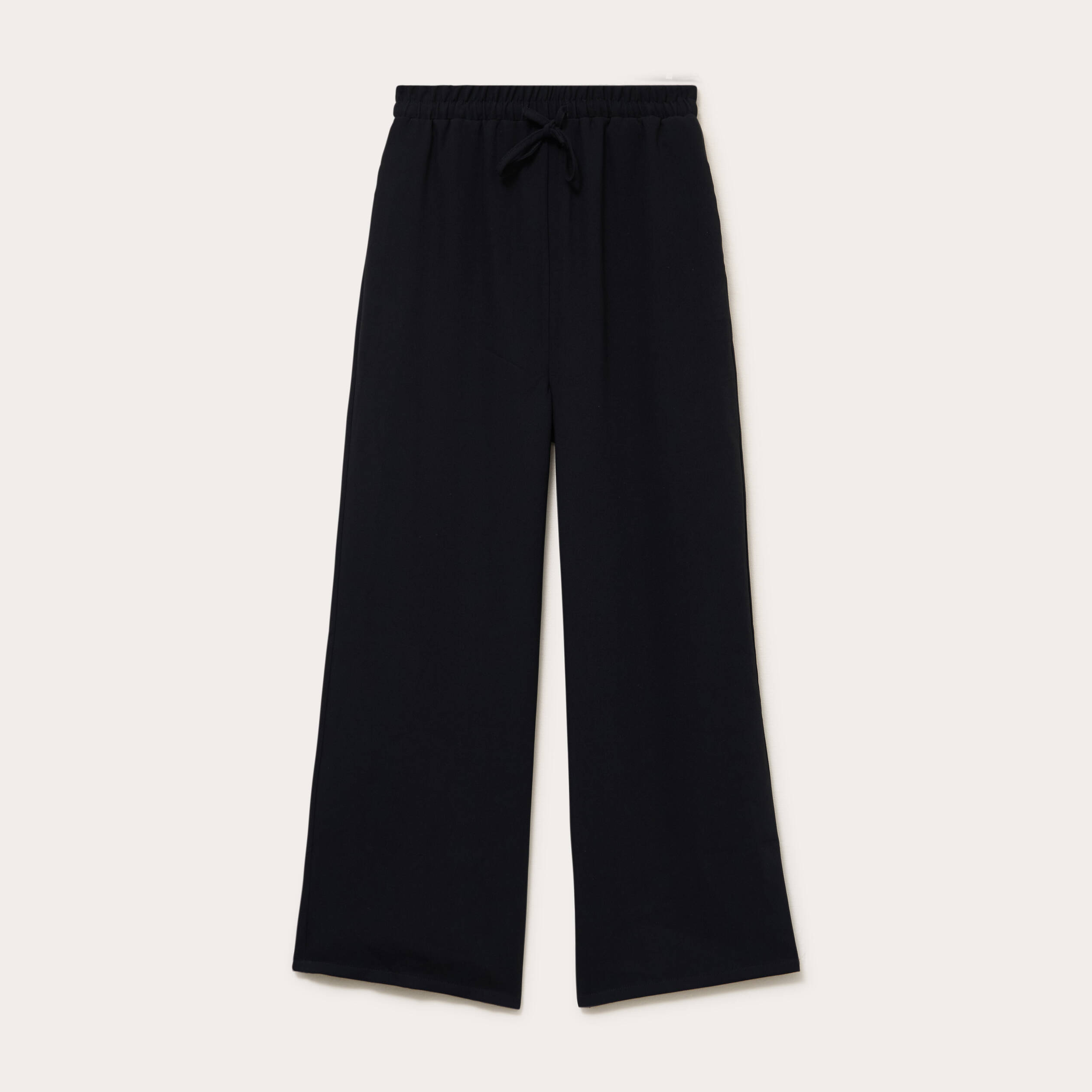 Pantalon large noir femme