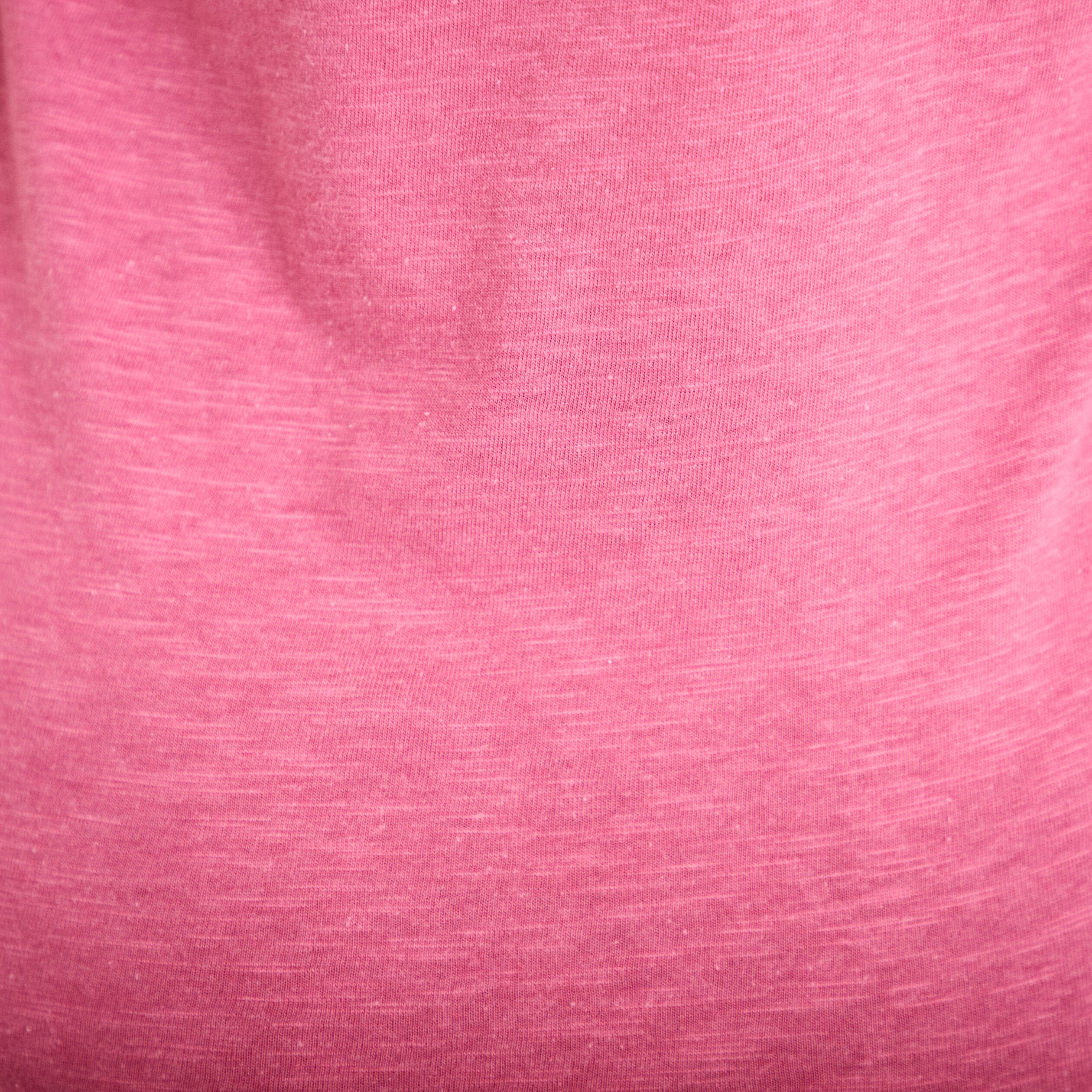 T-shirt col v manches courtes vieux rose femme