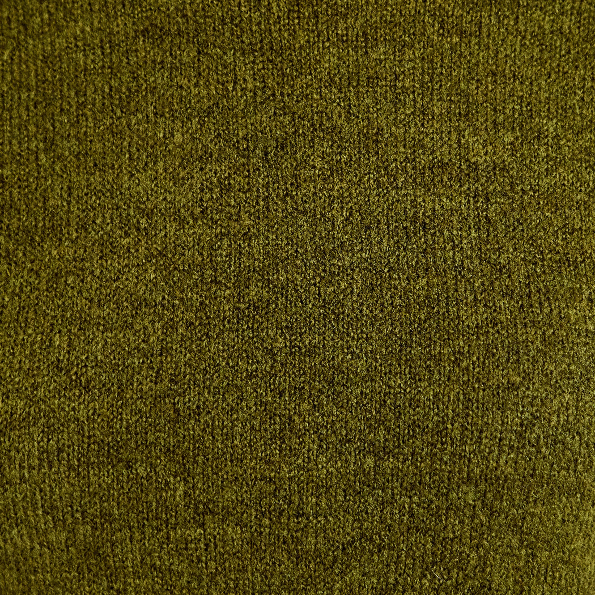 Pull col rond manches courtes vert fonc&eacute; femme