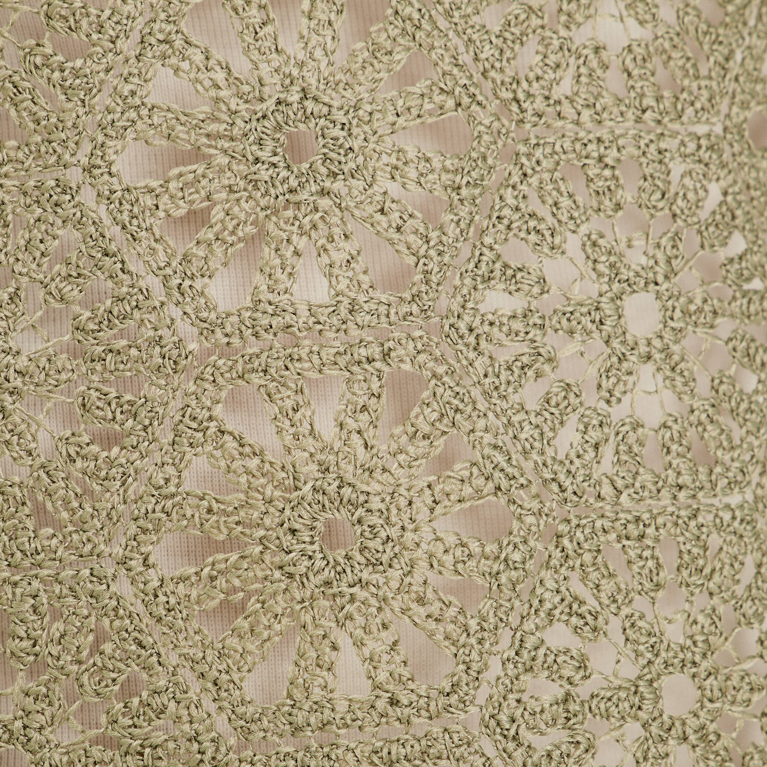 D&eacute;bardeur 2-en-1 crochet vert kaki femme