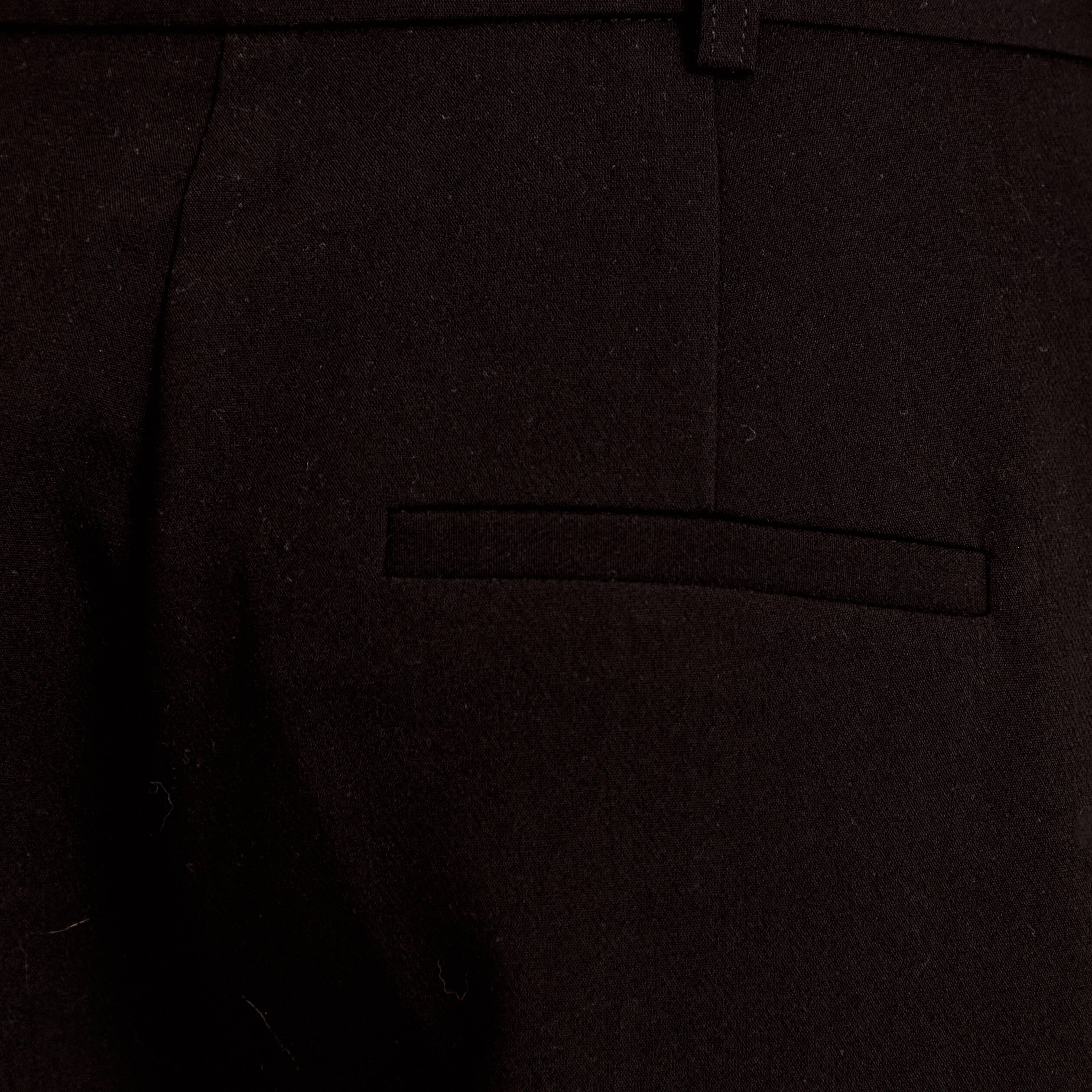 Pantalon bootcut taille standard noir femme