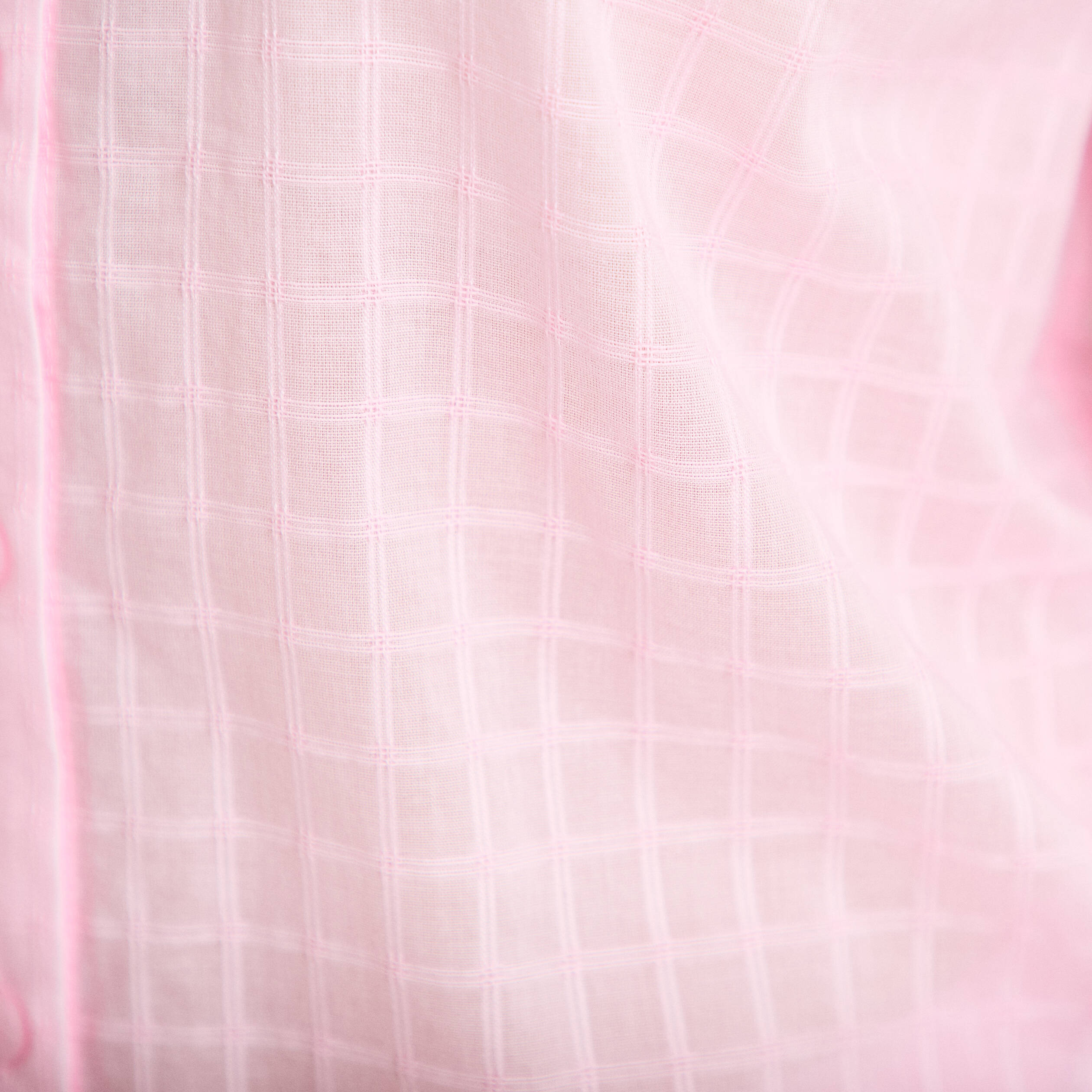 Chemise manches longues rose clair femme