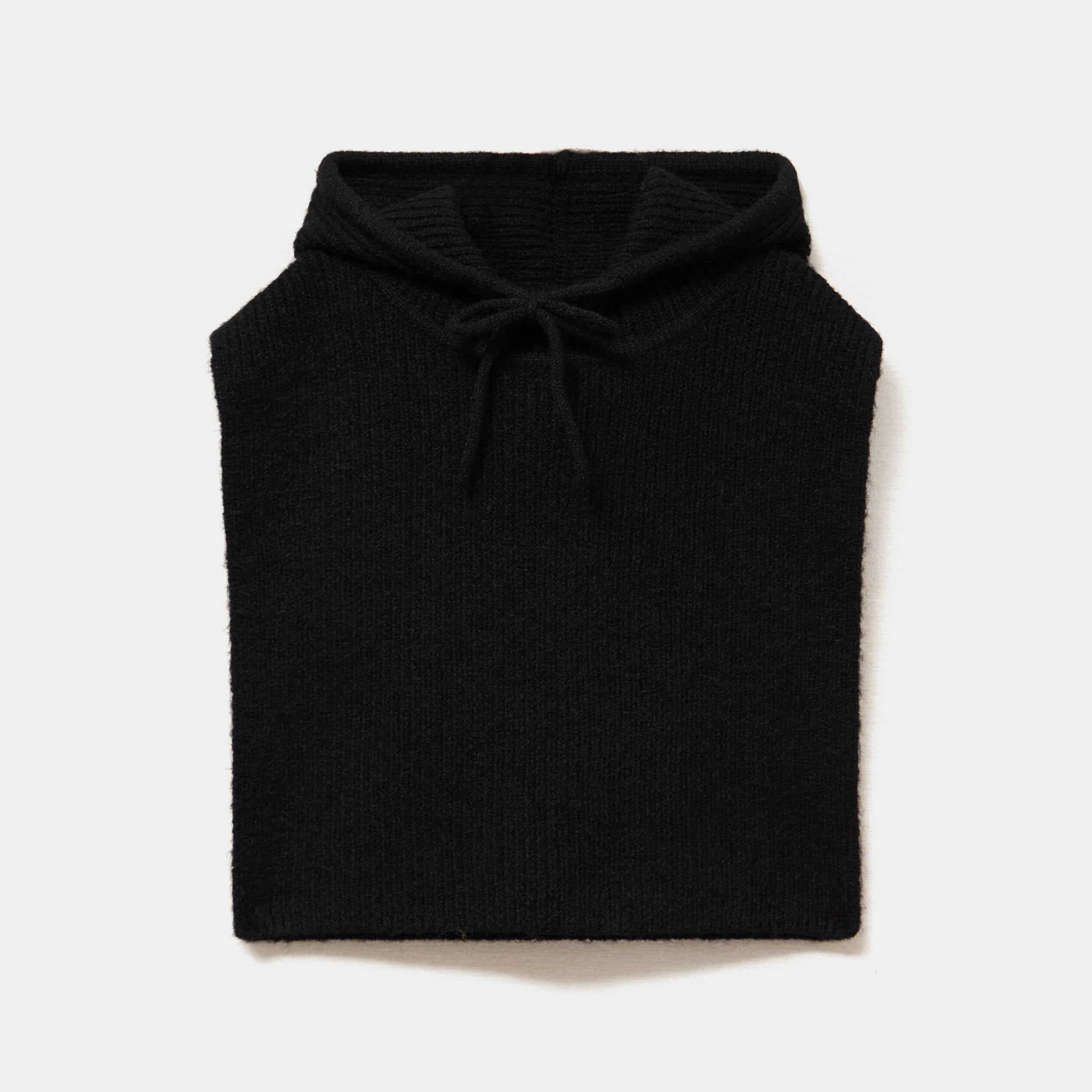 Cache-cou noir femme