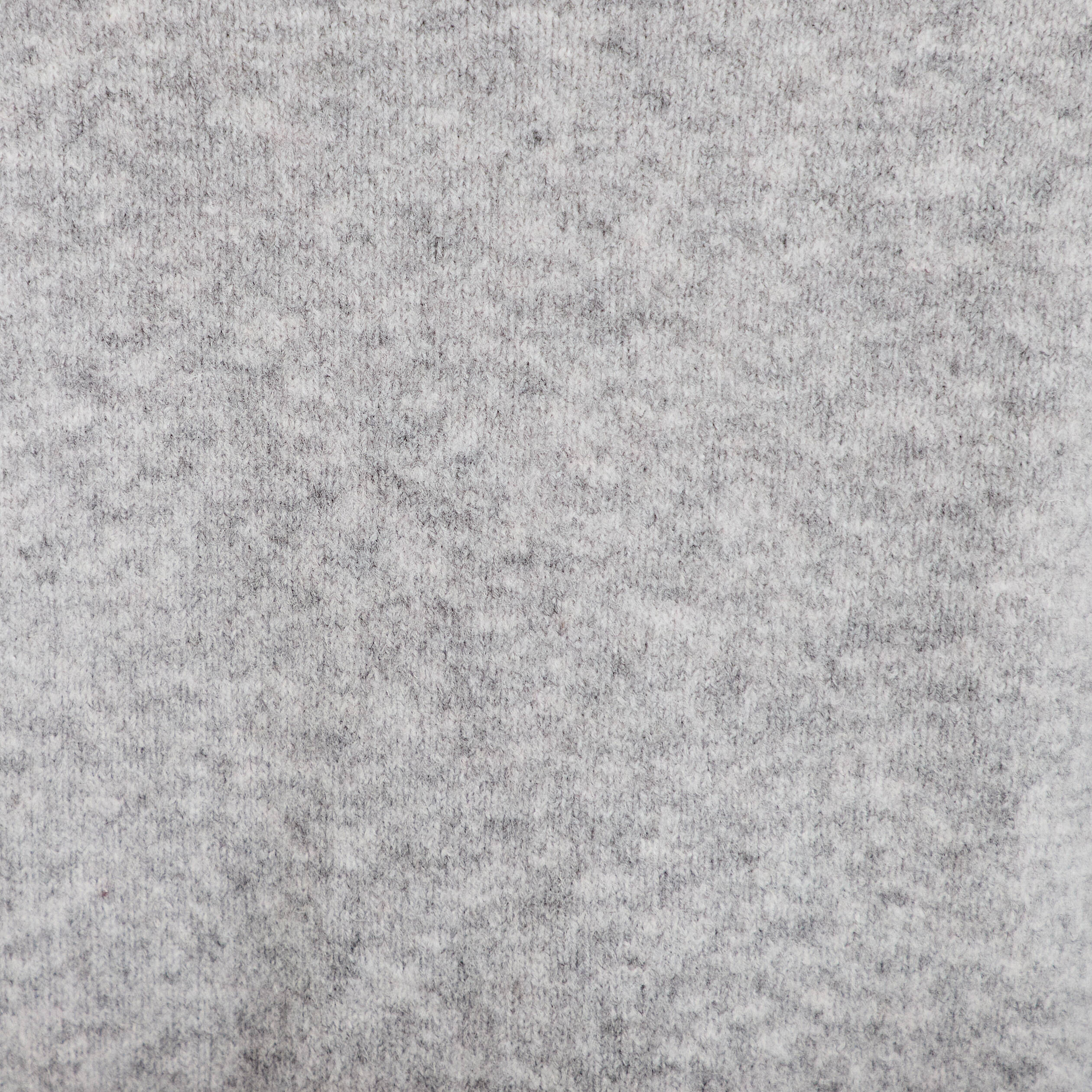 Gilet court nou&eacute; gris clair femme