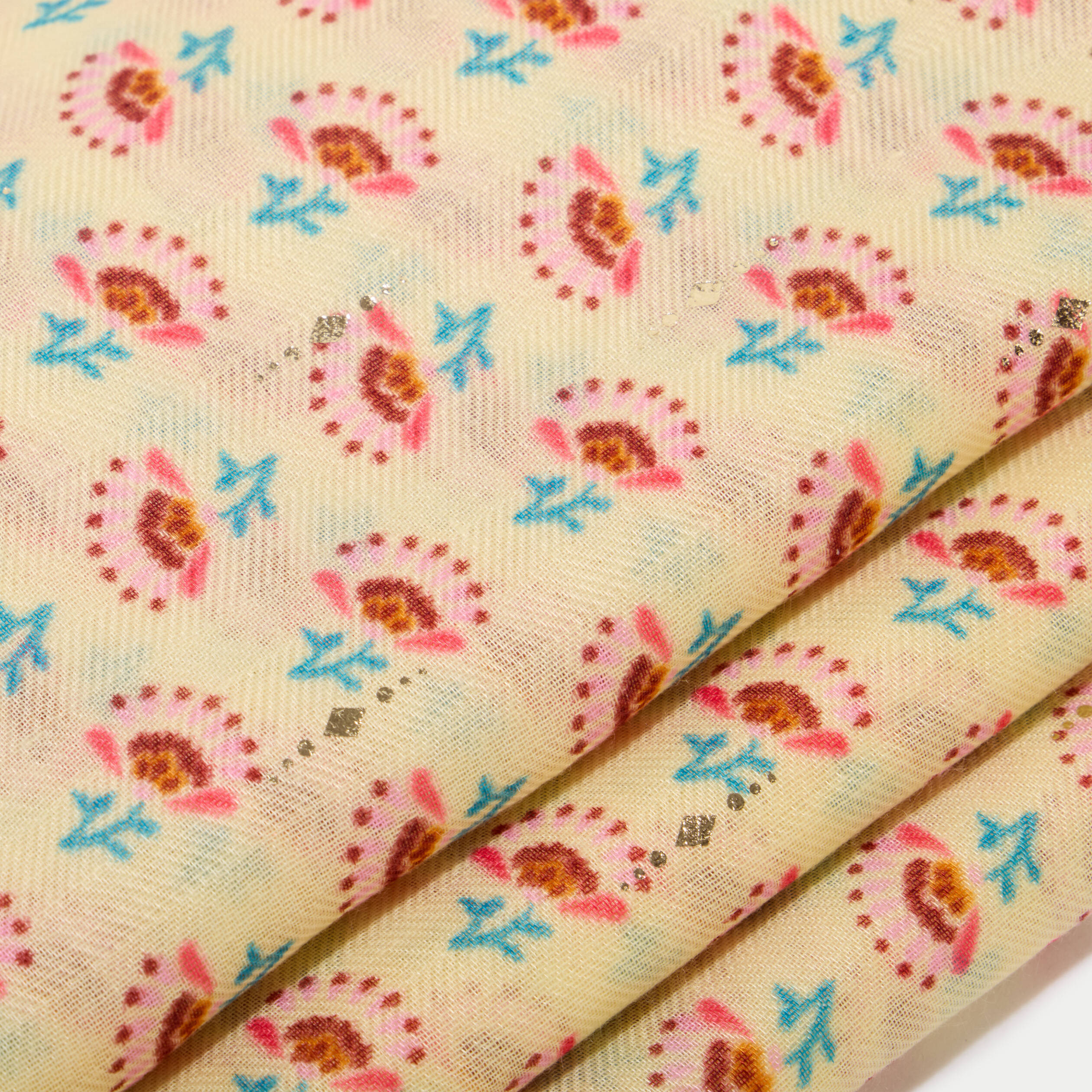 Foulard jaune femme