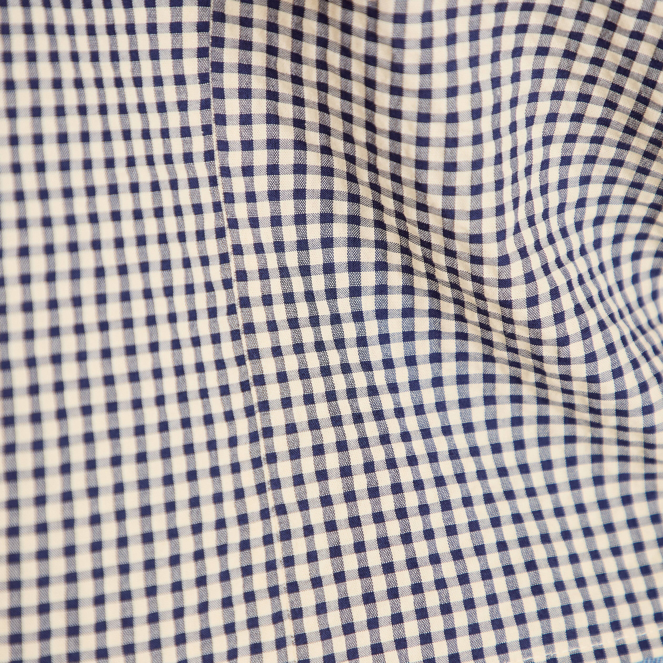 Blouse effet boule manches courtes bleu femme