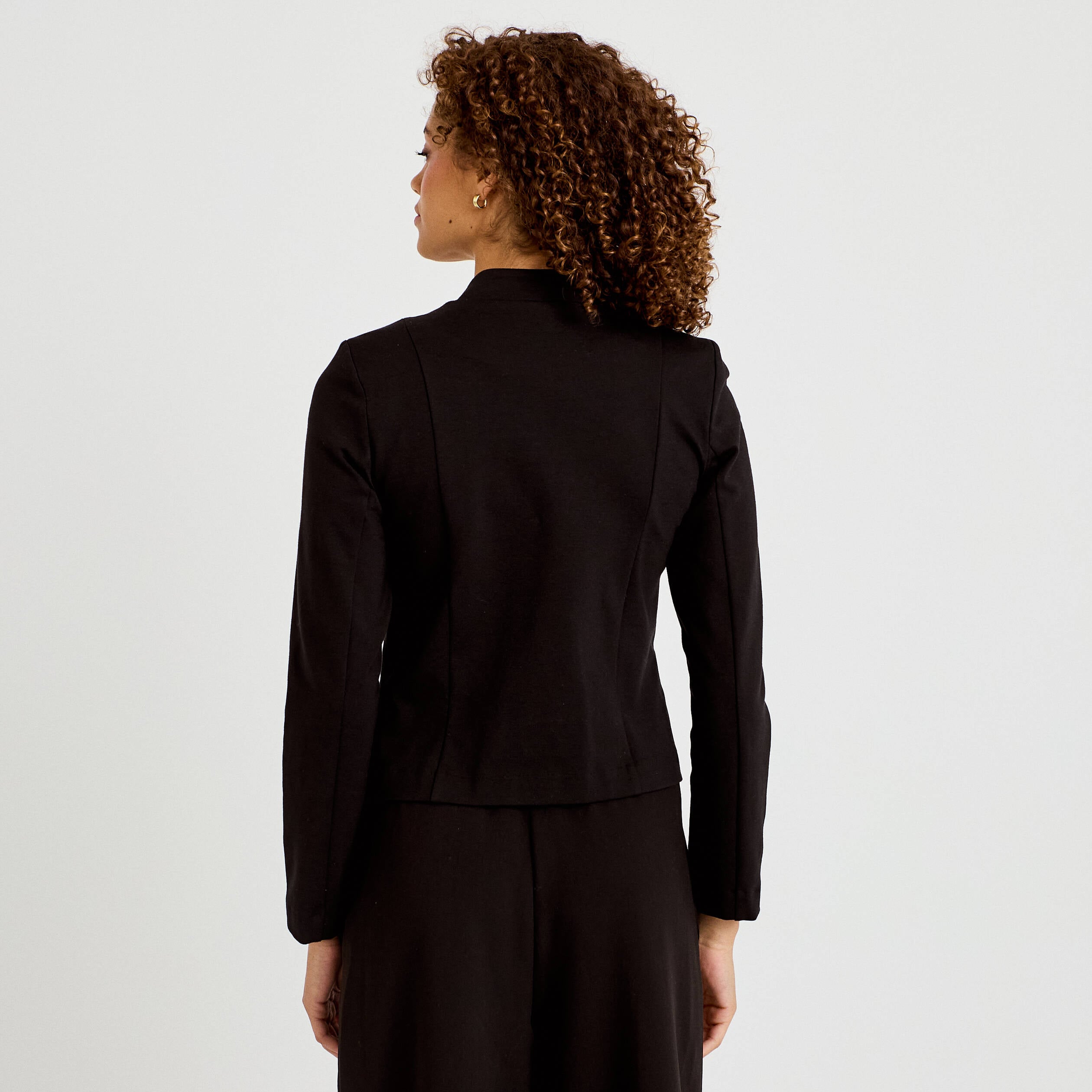 Veste officier noir femme