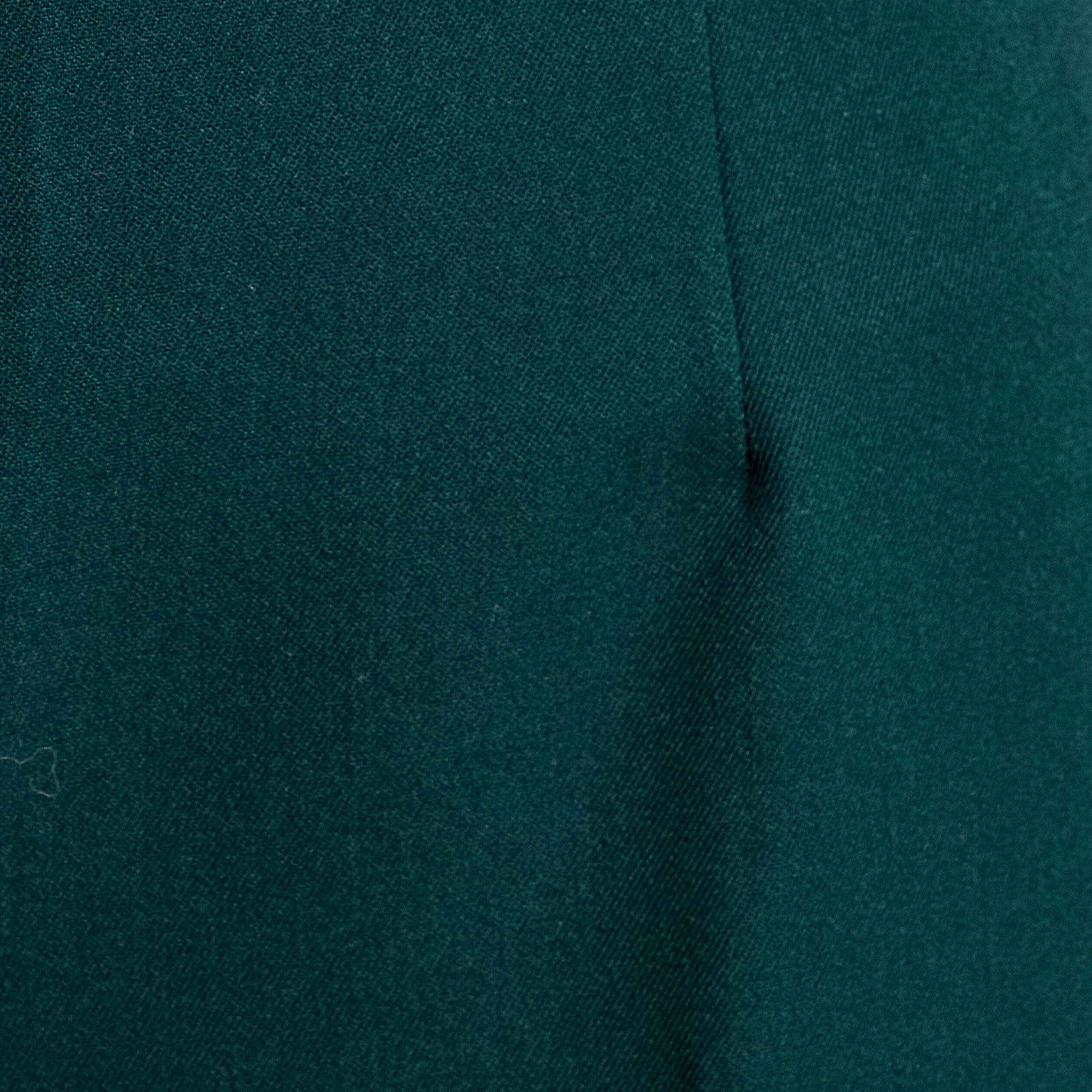 Pantalon large ventre plat vert fonc&eacute; femme