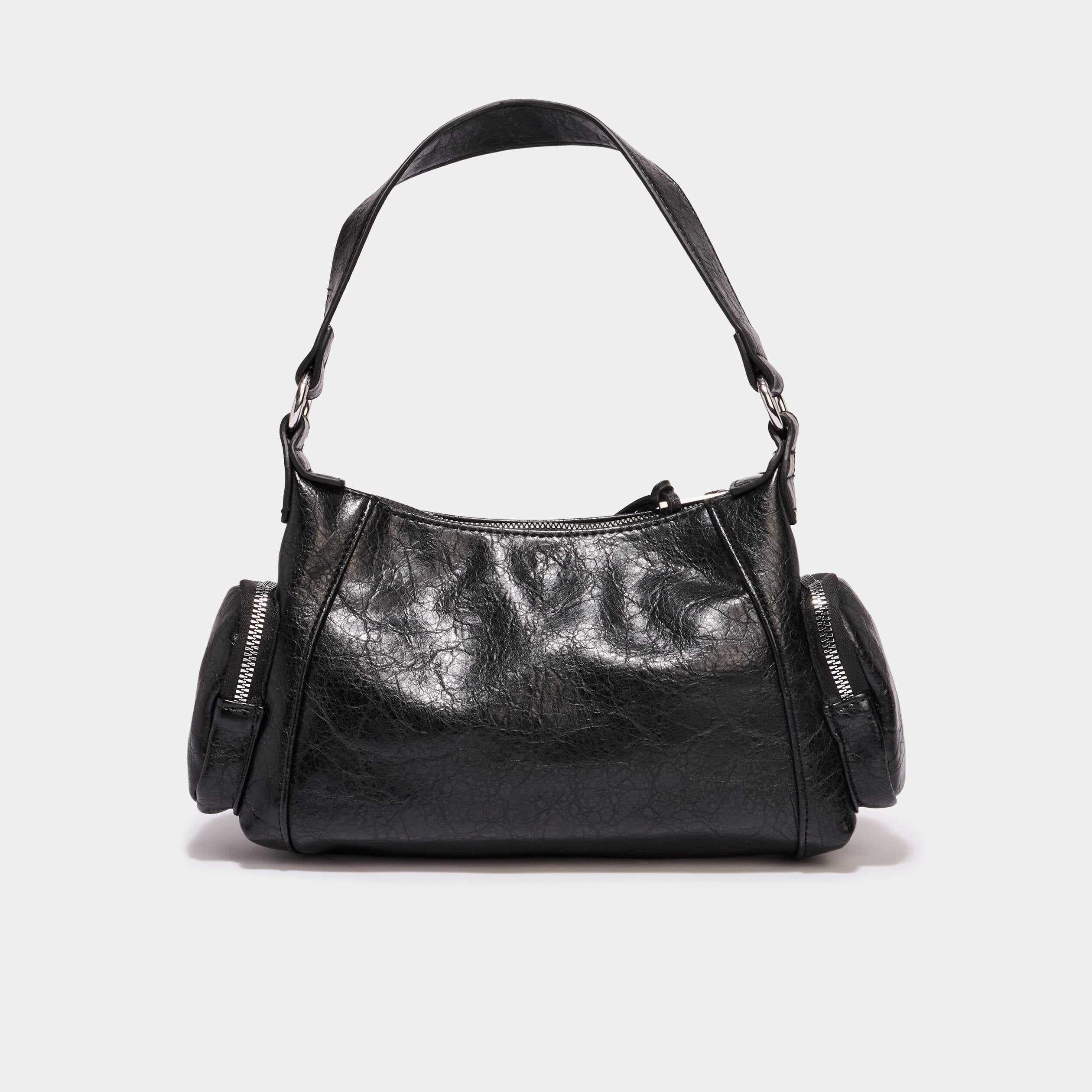 Sac port&eacute; &eacute;paule noir femme