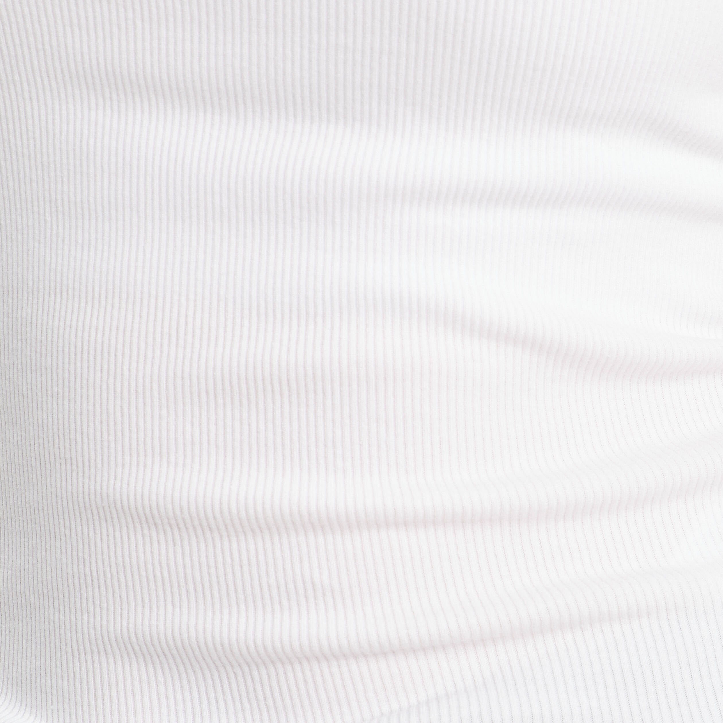 D&eacute;bardeur c&ocirc;tel&eacute; avec brassi&egrave;re int&eacute;gr&eacute;e blanc femme