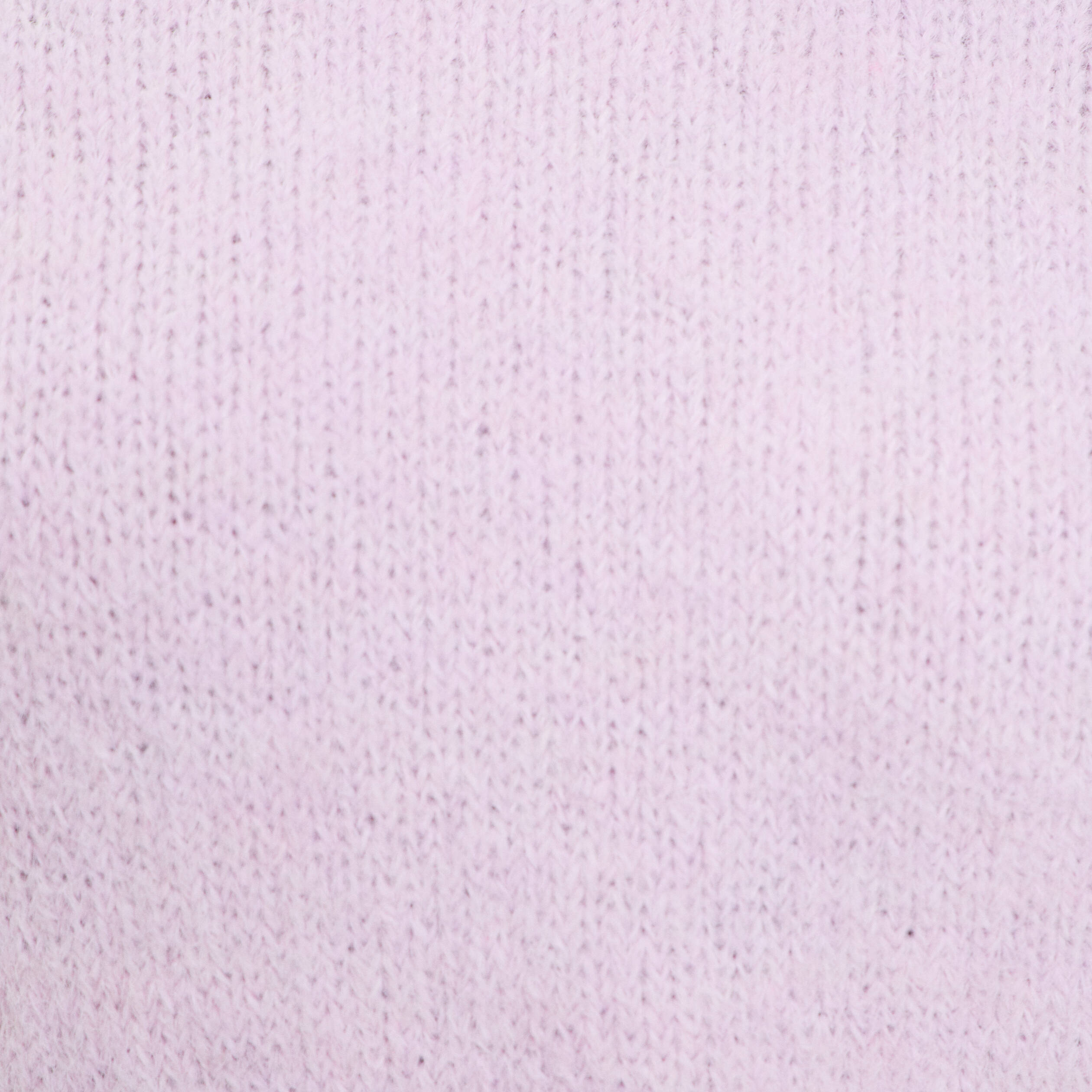 Robe pull col roul&eacute; parme femme