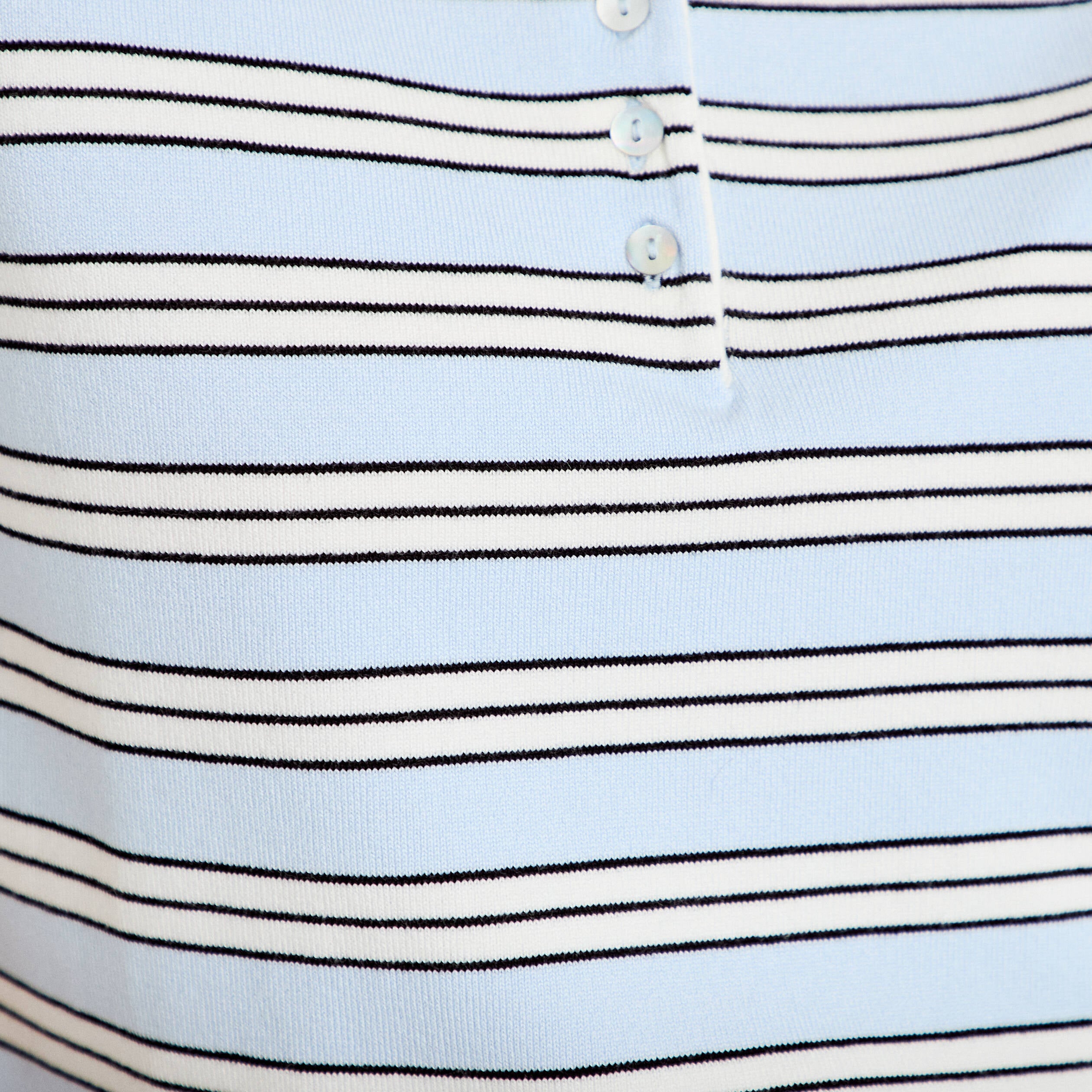 Polo manches courtes col chemise bleu femme