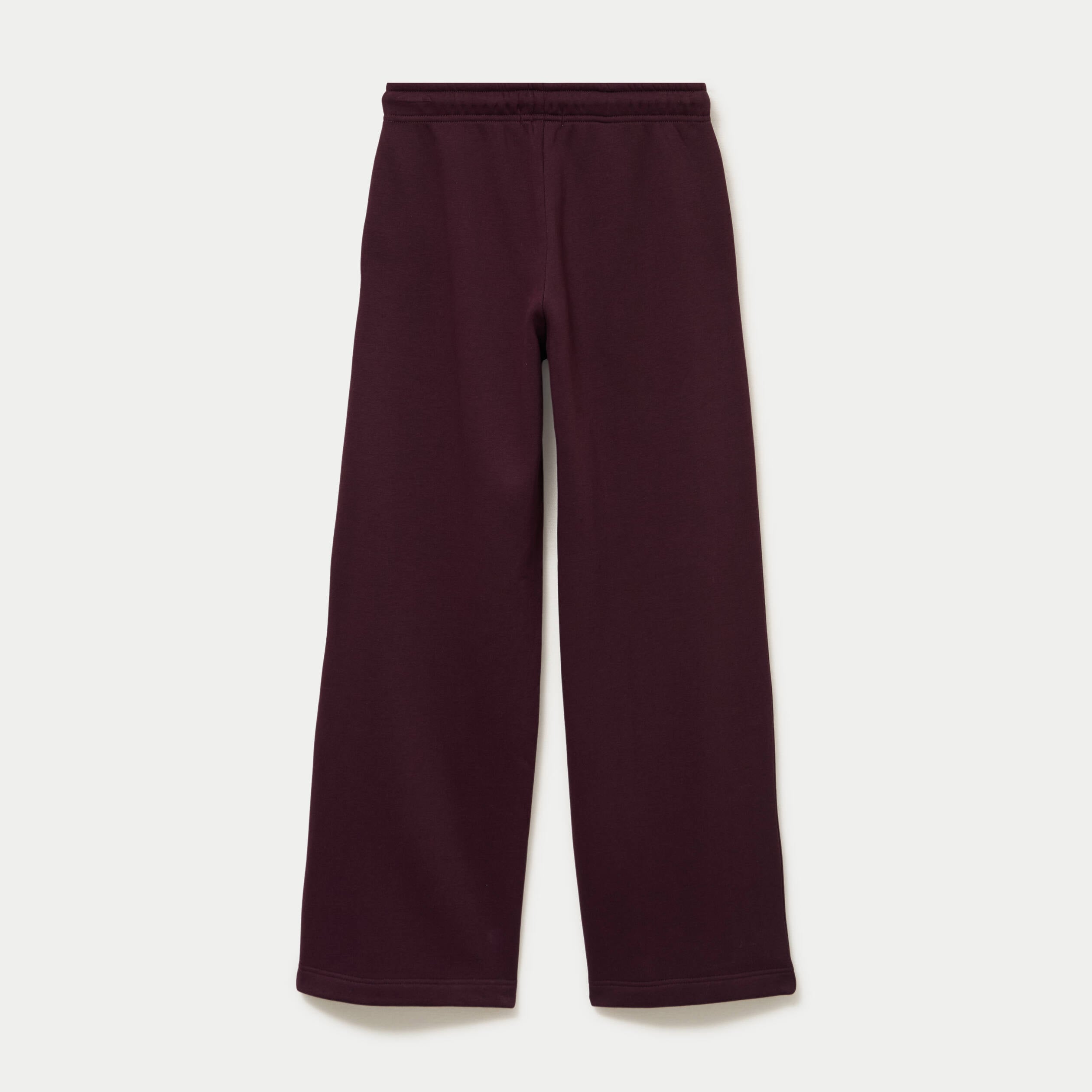 Pantalon large style jogging prune femme