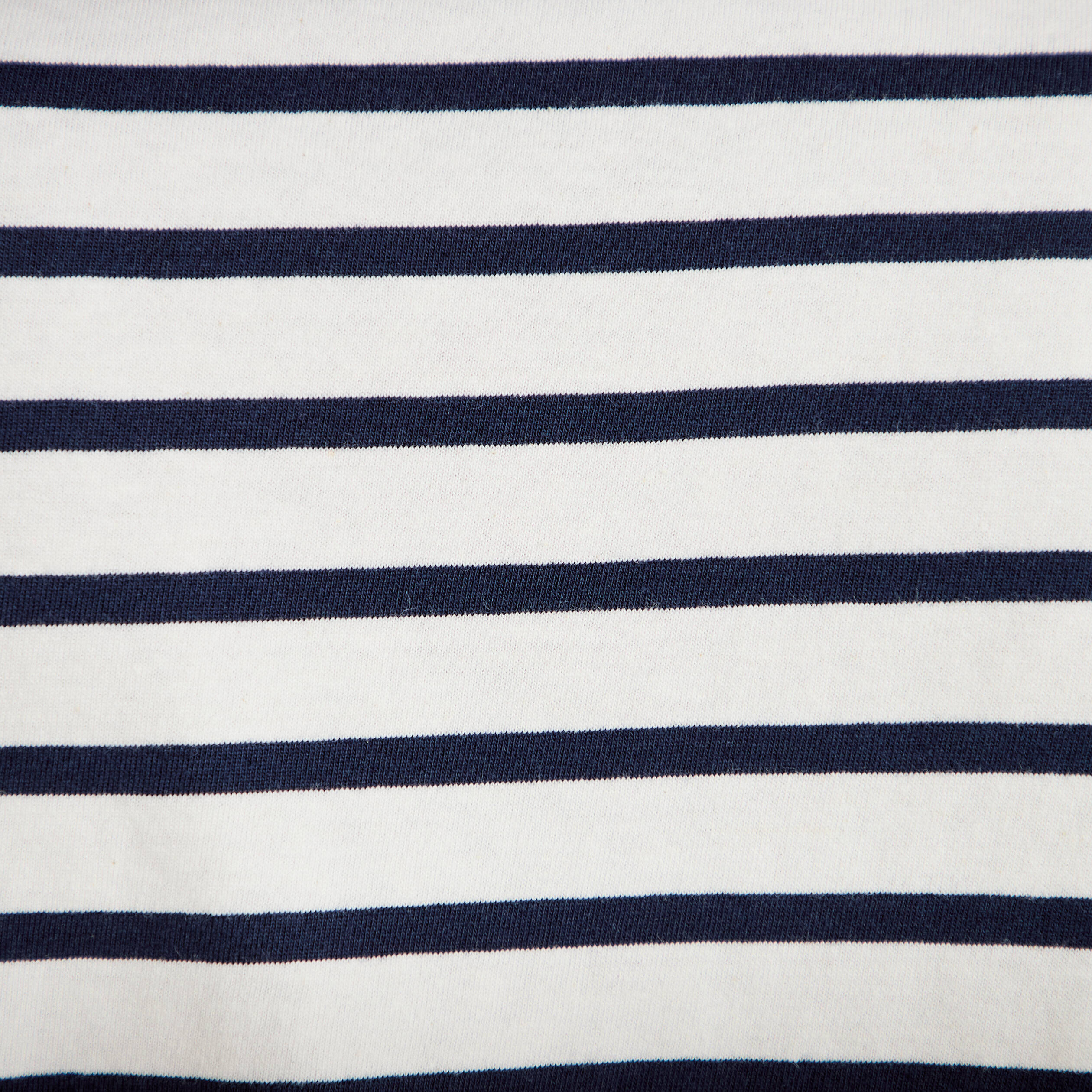 T-shirt col v manches courtes bleu fonc&eacute; femme
