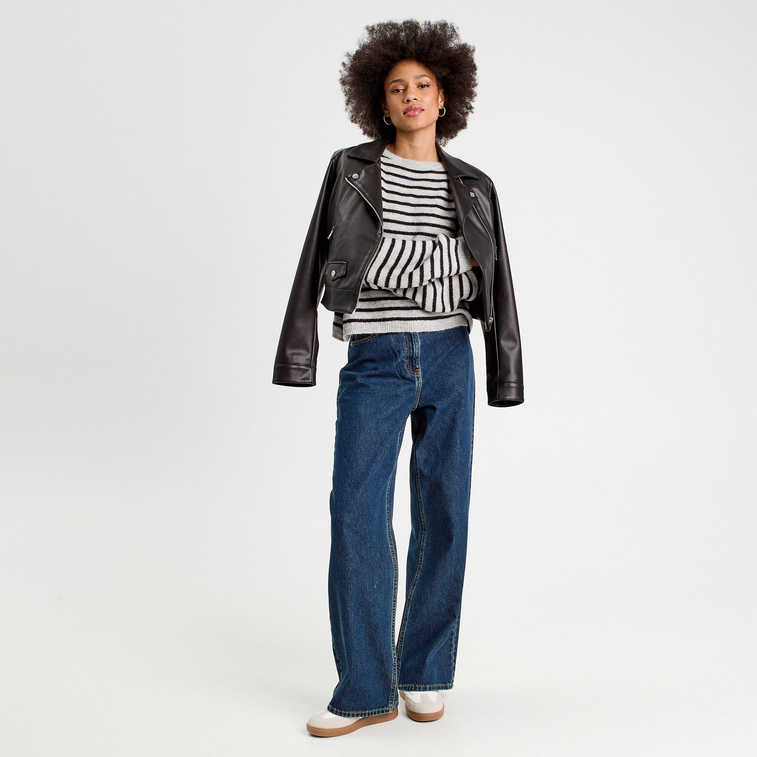 Pull De Noël Vintage Renne Manches Longues - Style Unisexe Décontracté Pour Fêtes