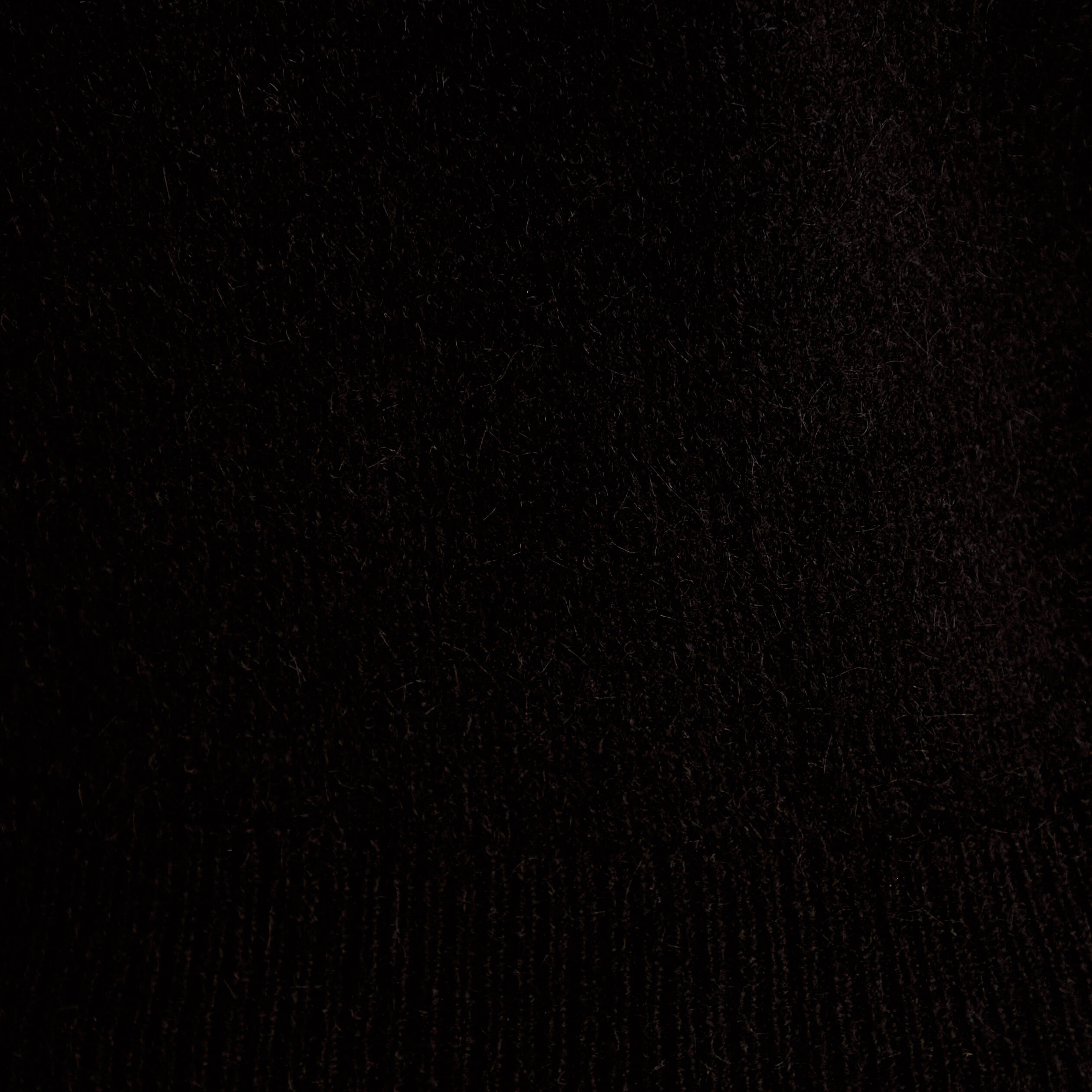 Pull col bardot manches longues noir femme