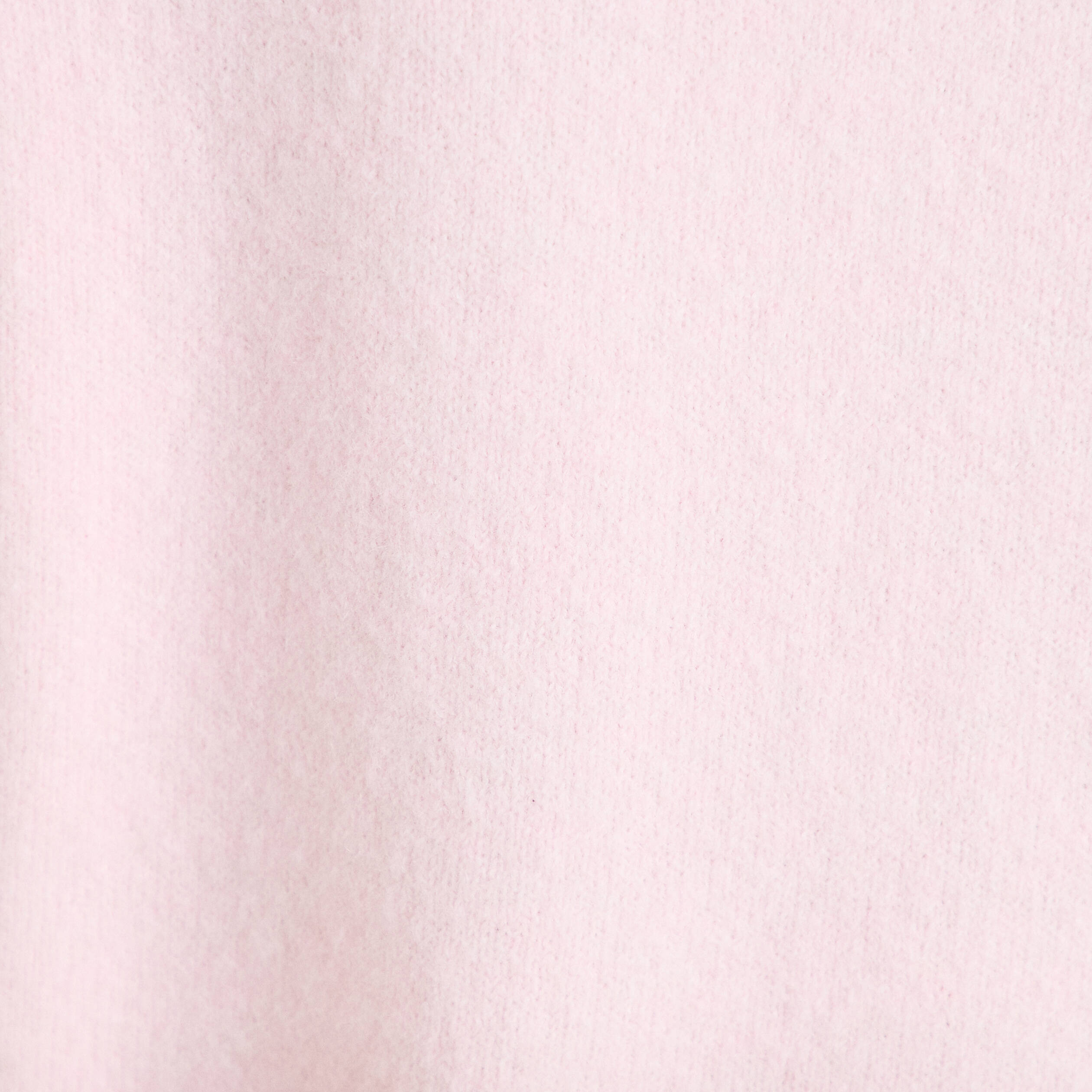 Pull chemise 2-en-1 rose clair femme