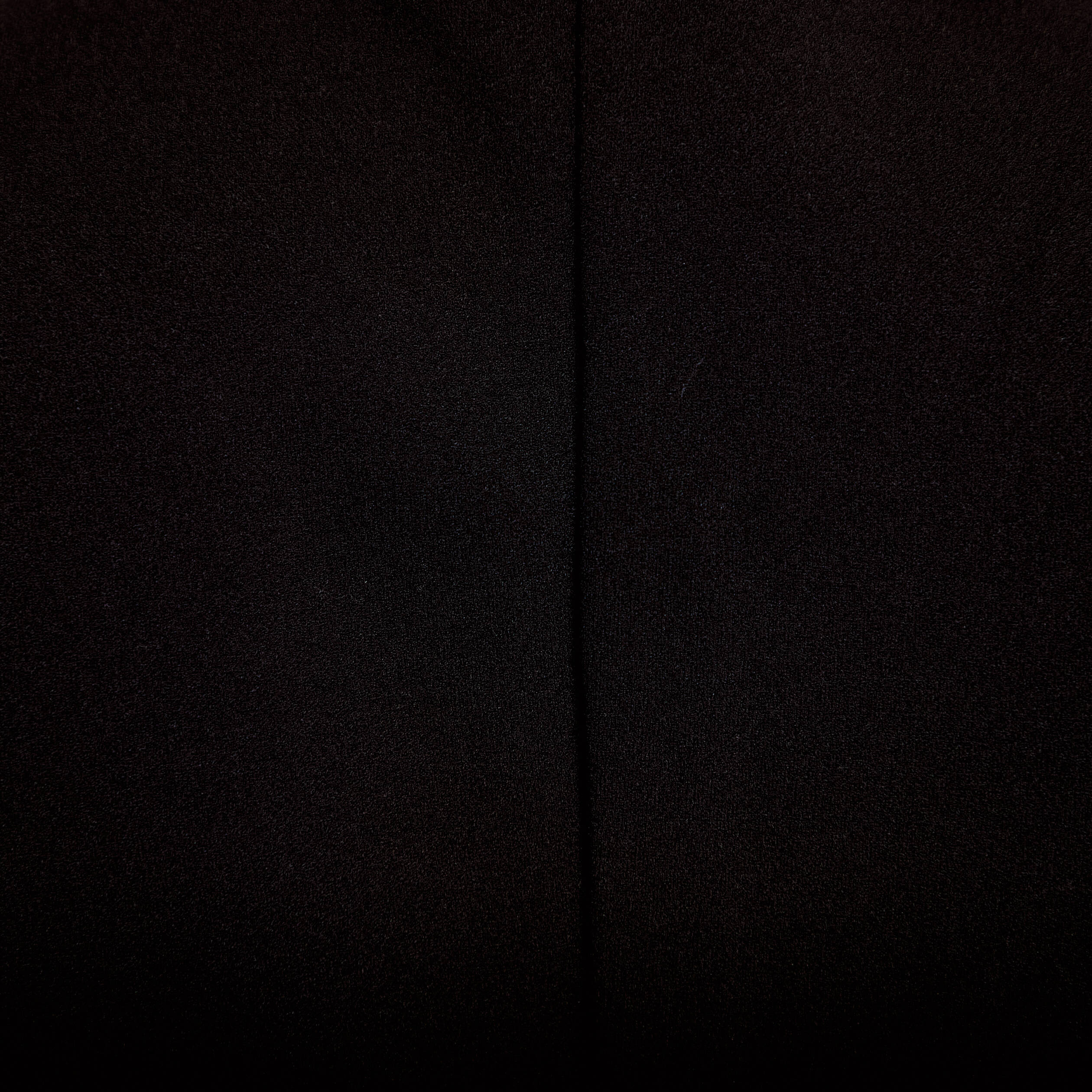 Gilet sans manches col rond noir femme