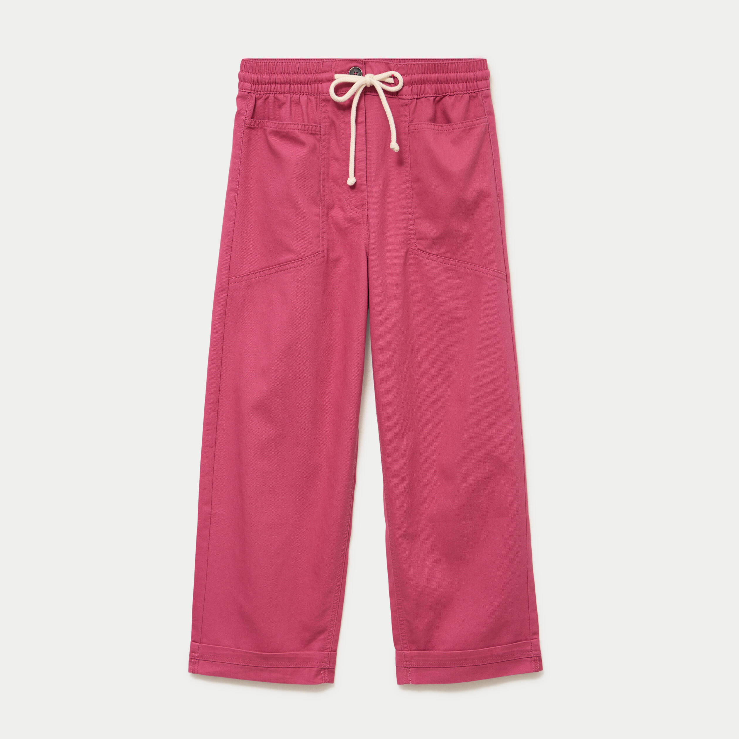 Pantalon taille standard prune femme