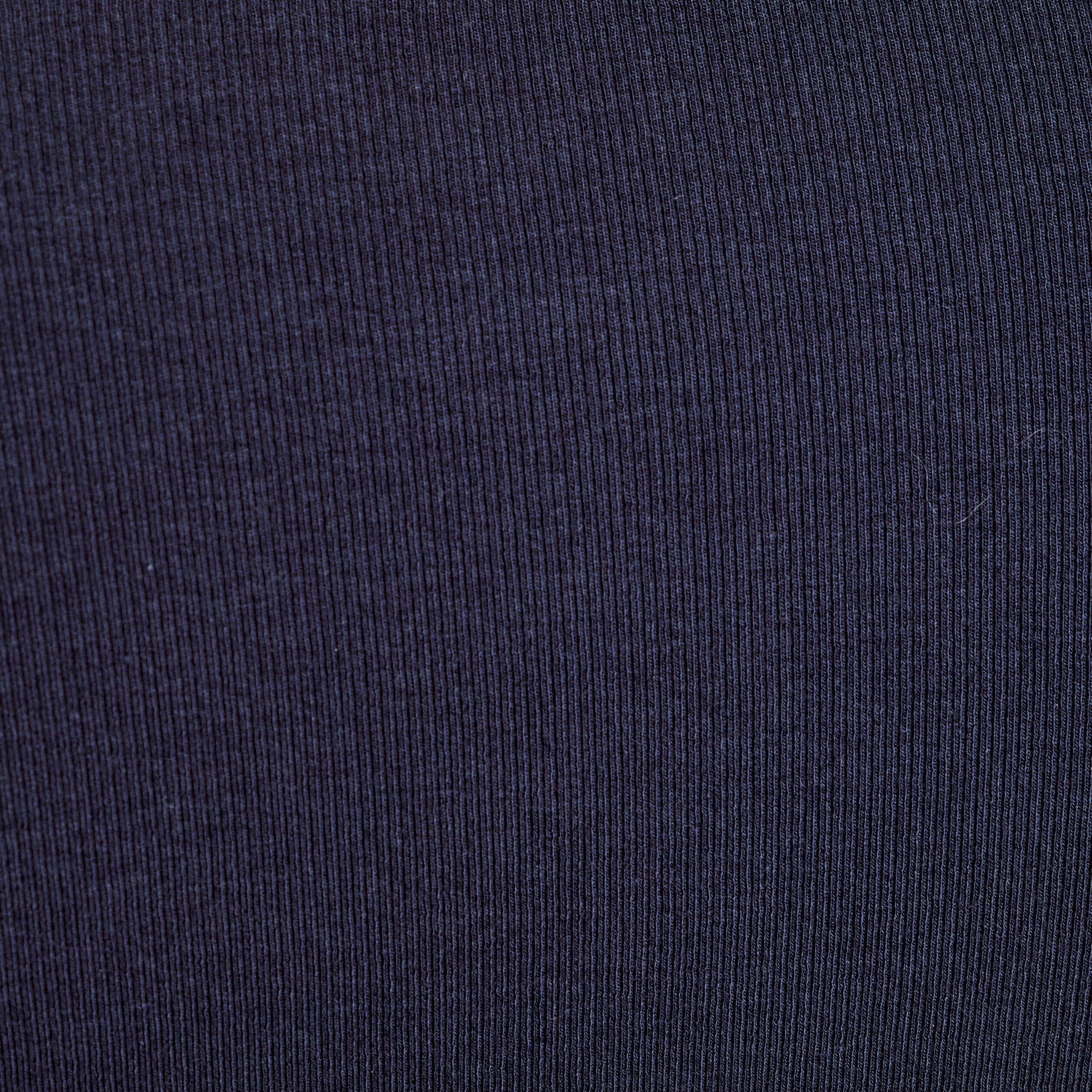 T-shirt cropped 2-en-1 bleu marine femme
