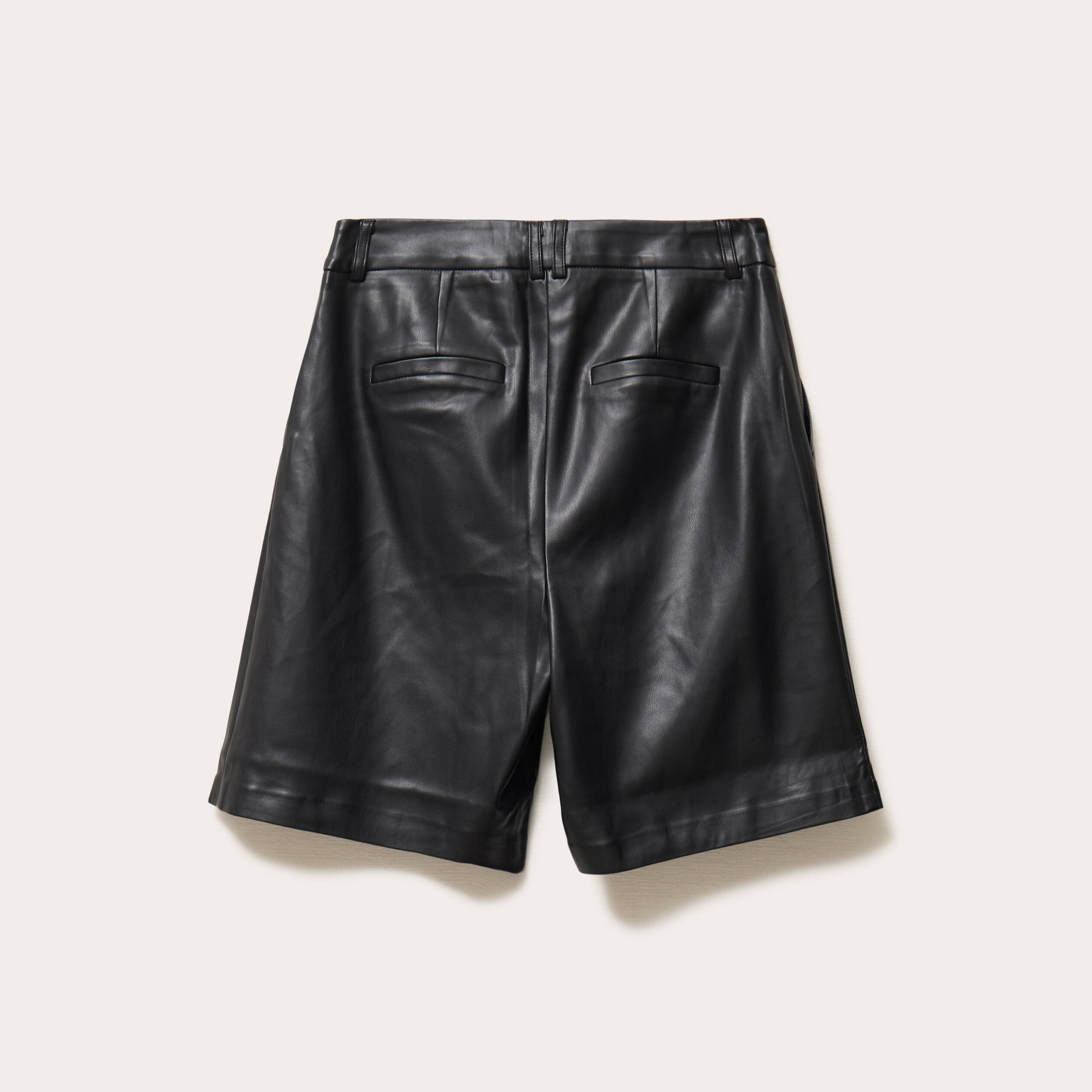 Bermuda Plissé Femme Zara Noir - Taille XS - Viscose - État Excellent - Pour Le Travail Ou Décontracté