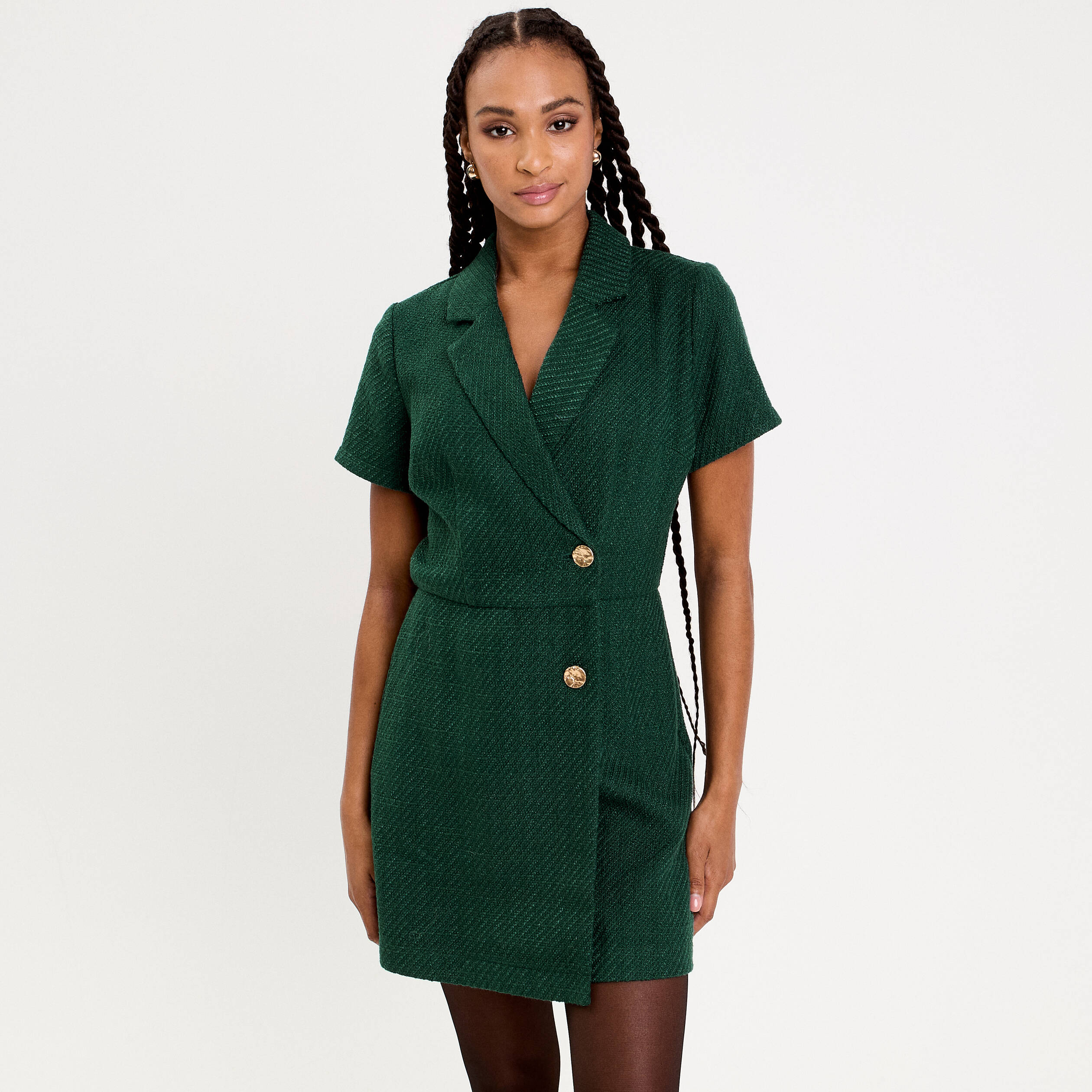 Veste Tweed Vert Equetech Femme Taille 42 (16) - Compétition/Chasse - Défaut Mineur