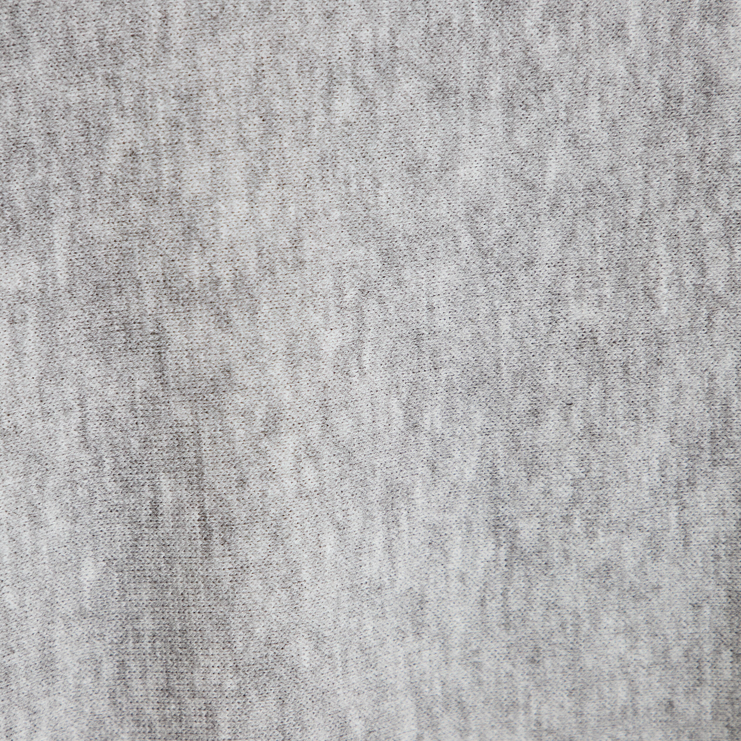 Cape boyfriend cropped col rond gris clair femme