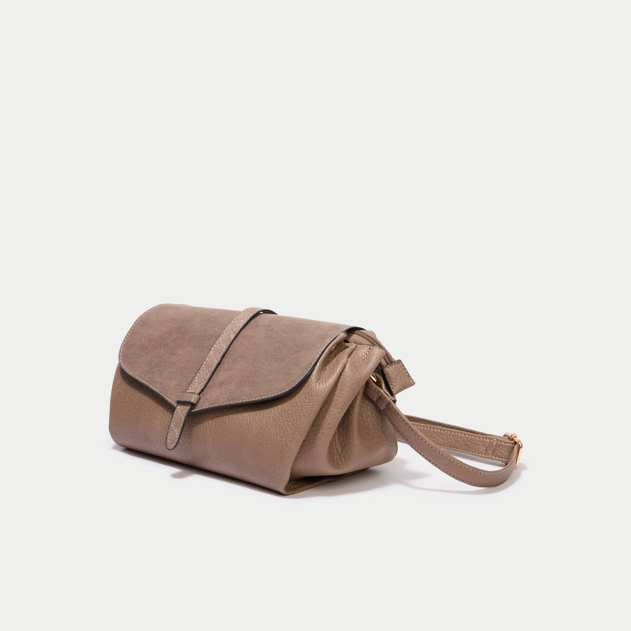 Sac similicuir beige femme