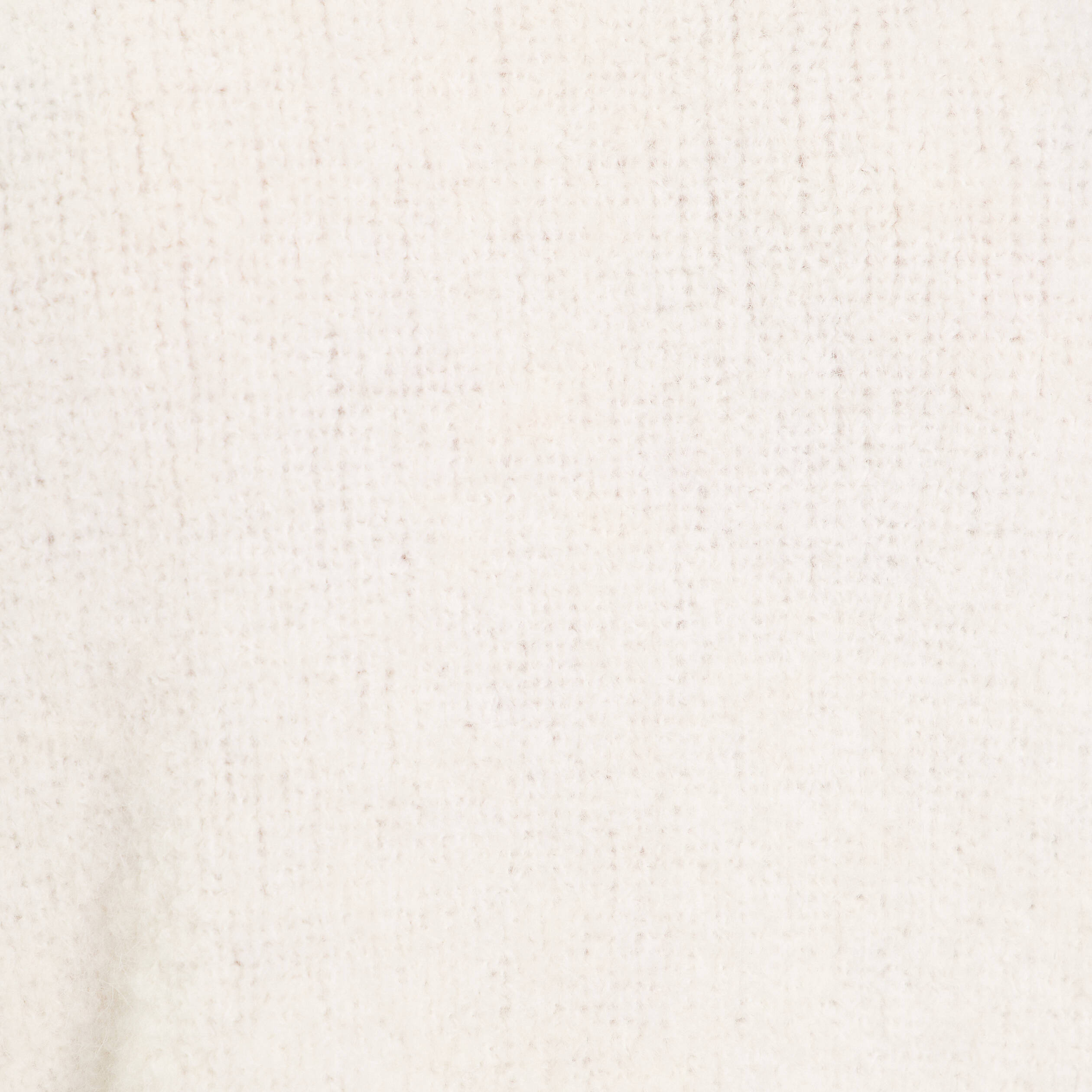 Pull manches courtes ecru femme