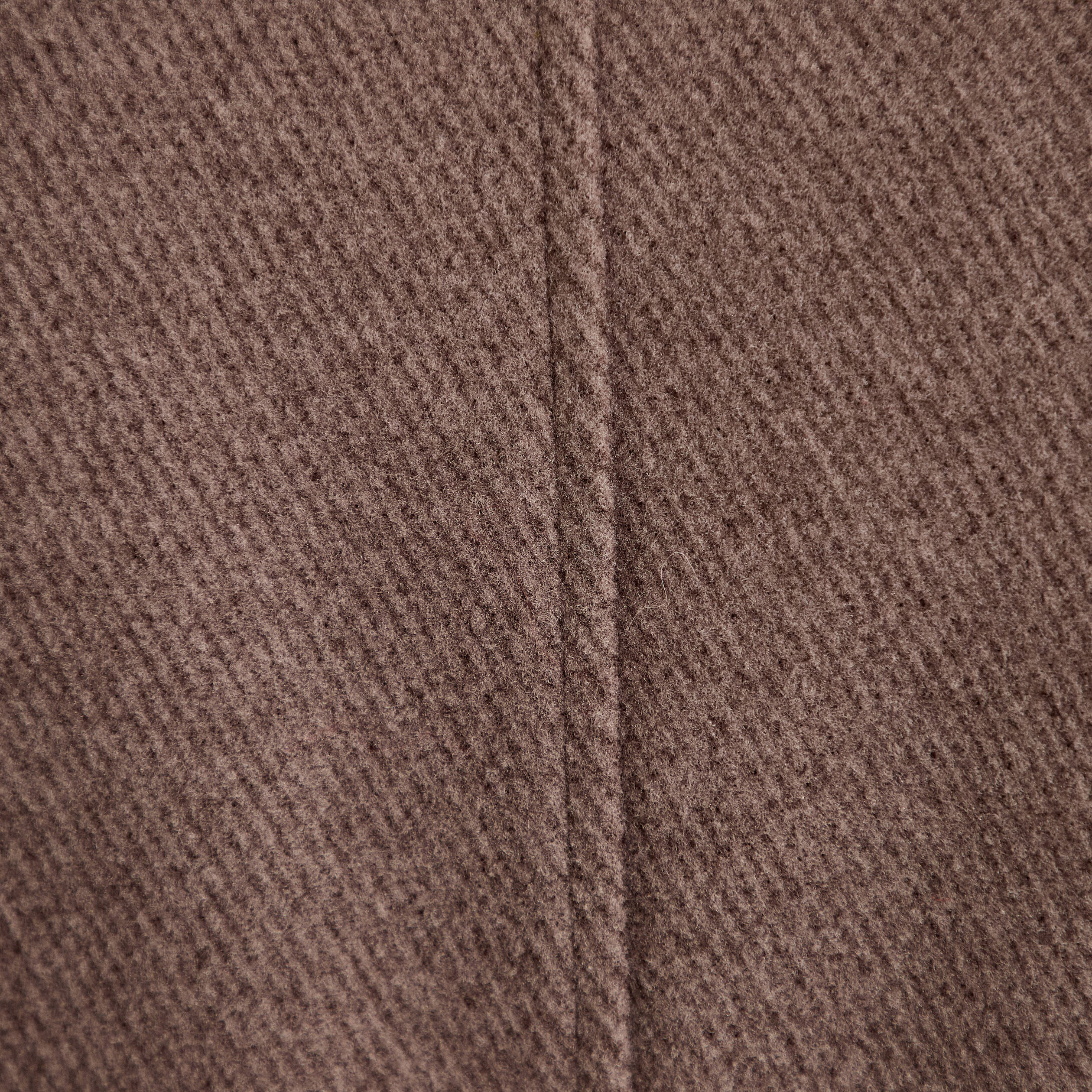 Manteau oversize manches longues taupe femme