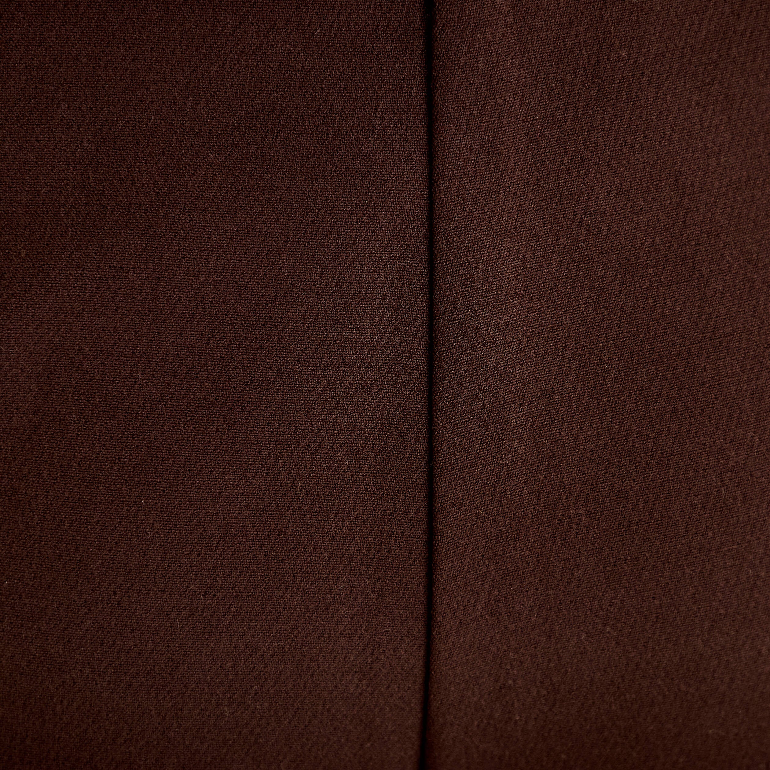 Short stretch d&eacute;tails coeur marron fonc&eacute; femme