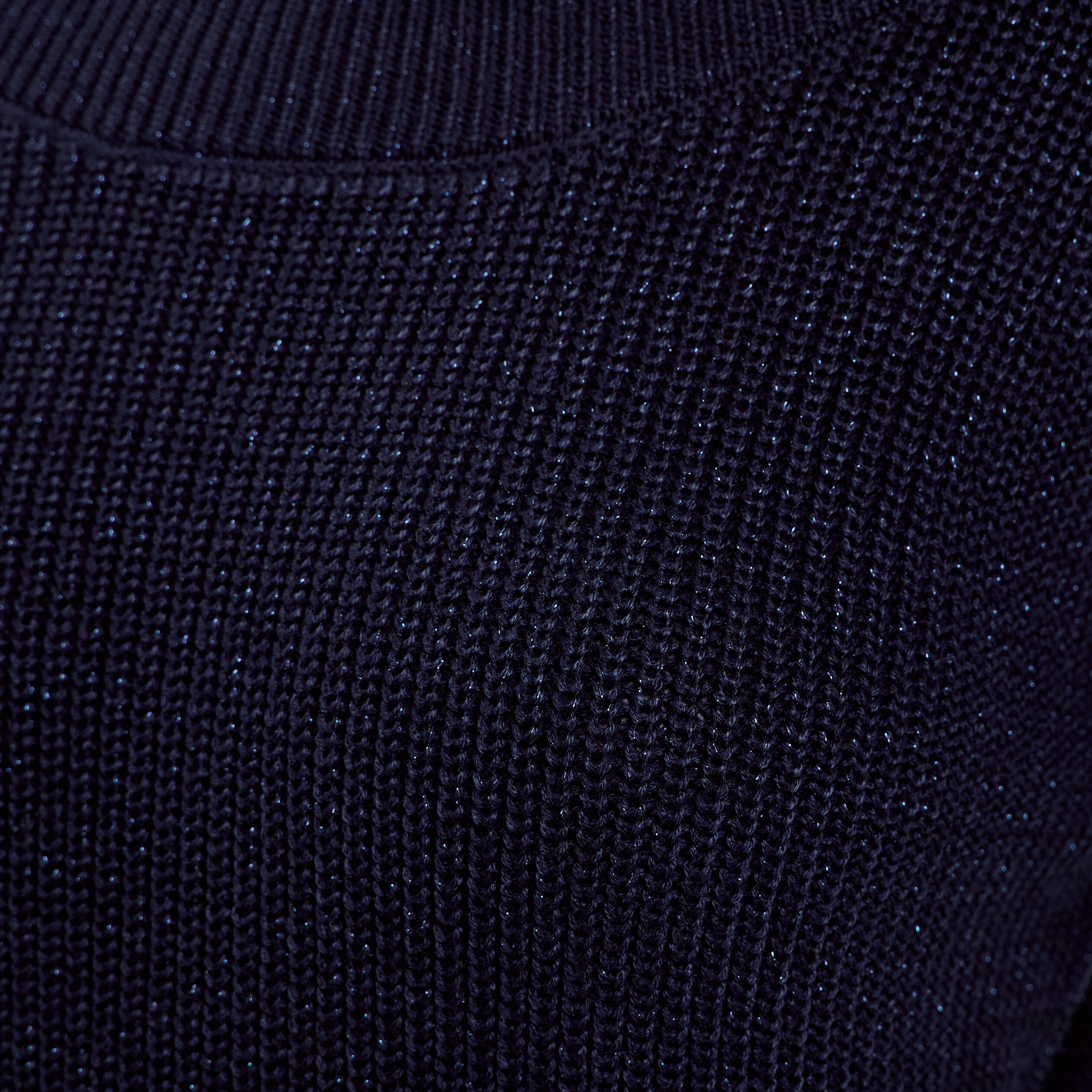 Pull col bateau bleu marine femme