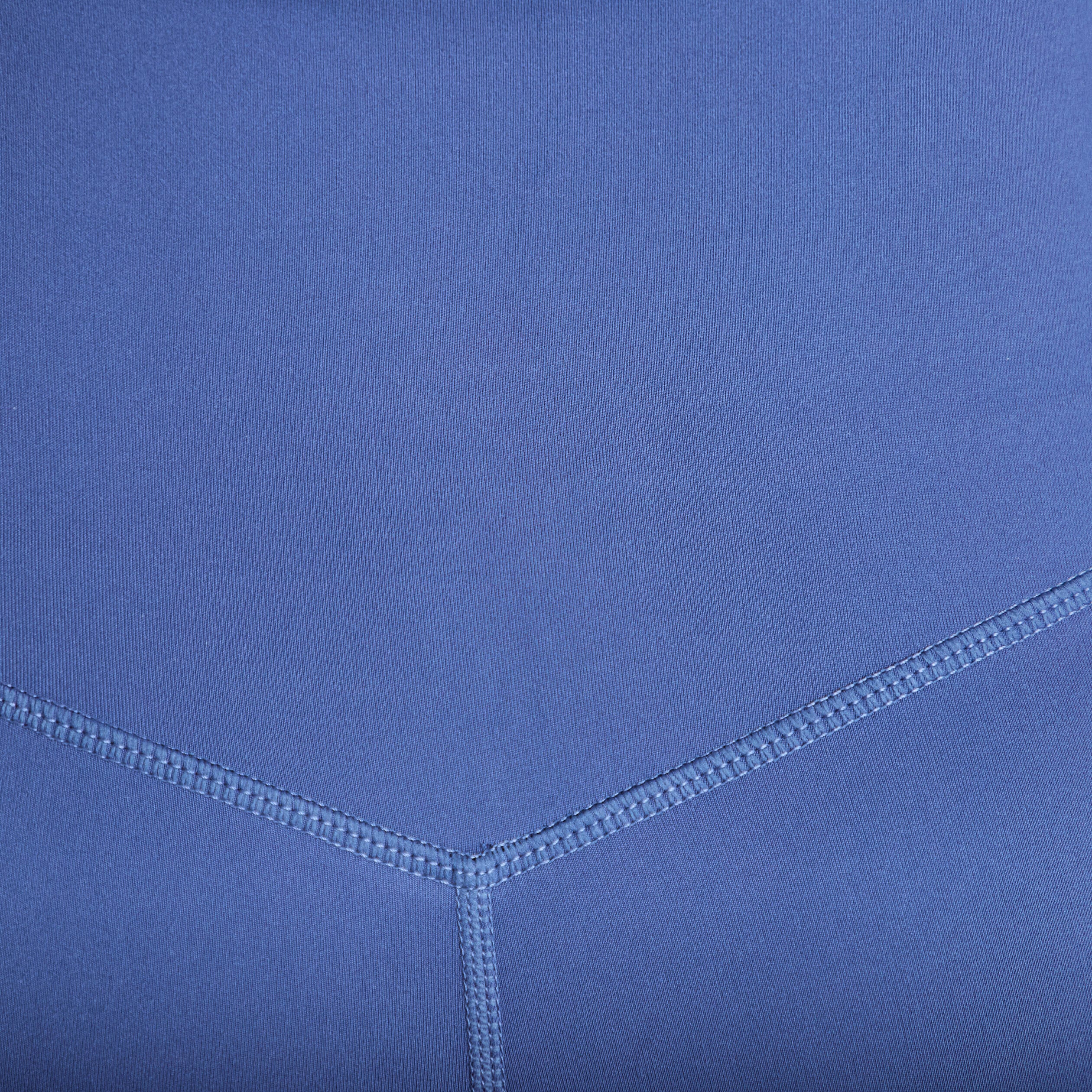 Leggings taille haute bleu fonc&eacute; femme