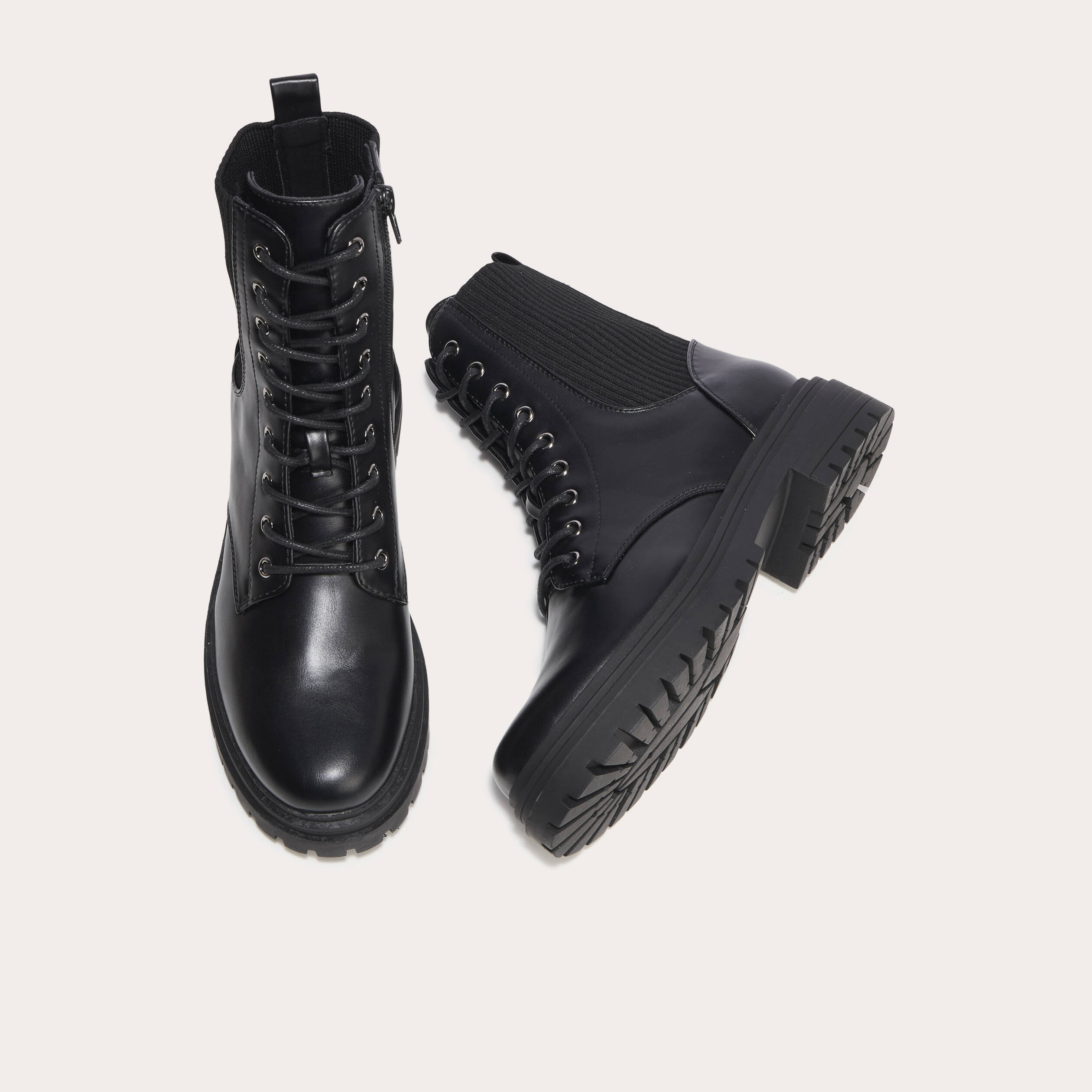 Bottines noir femme