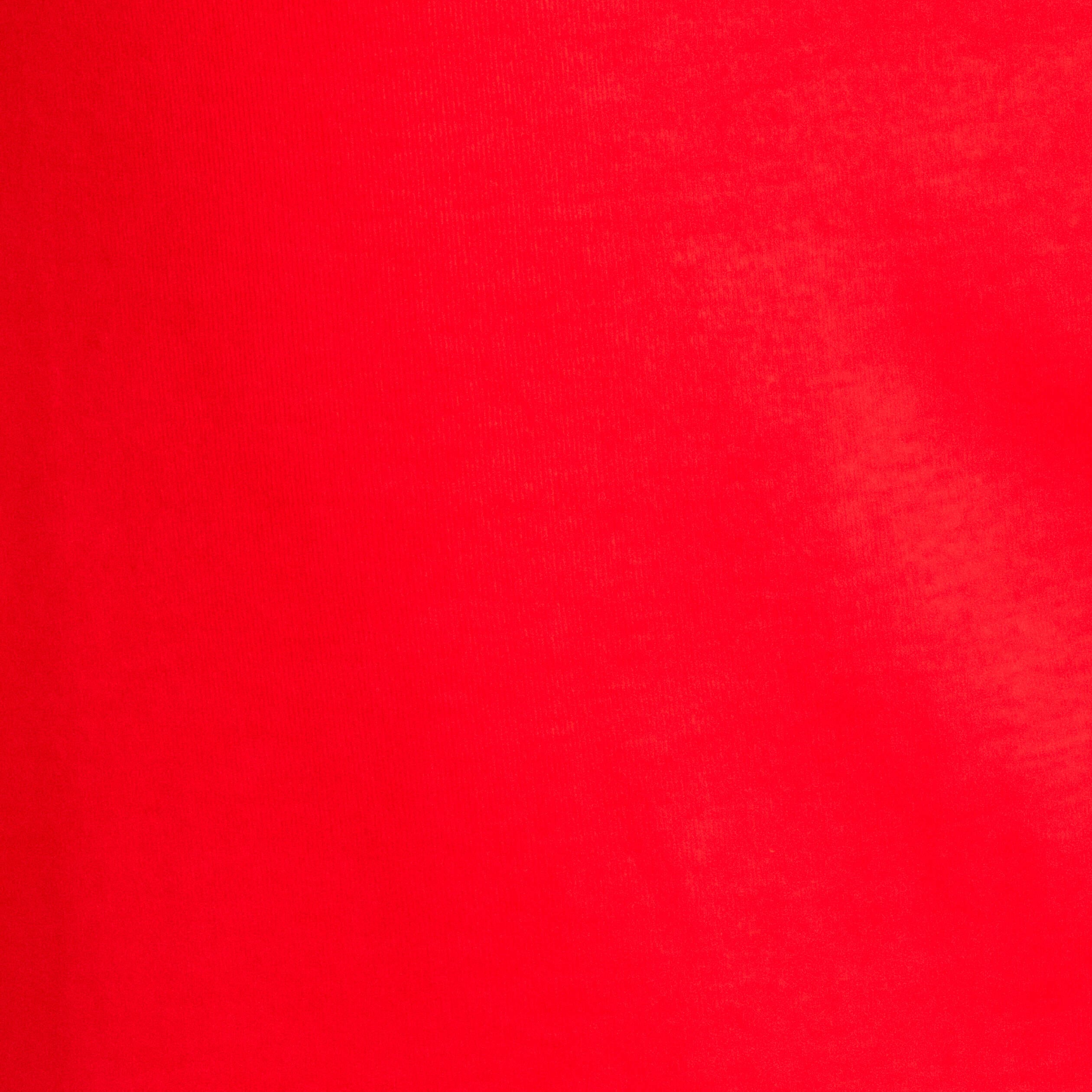 T-shirt col rond sans manches rouge femme